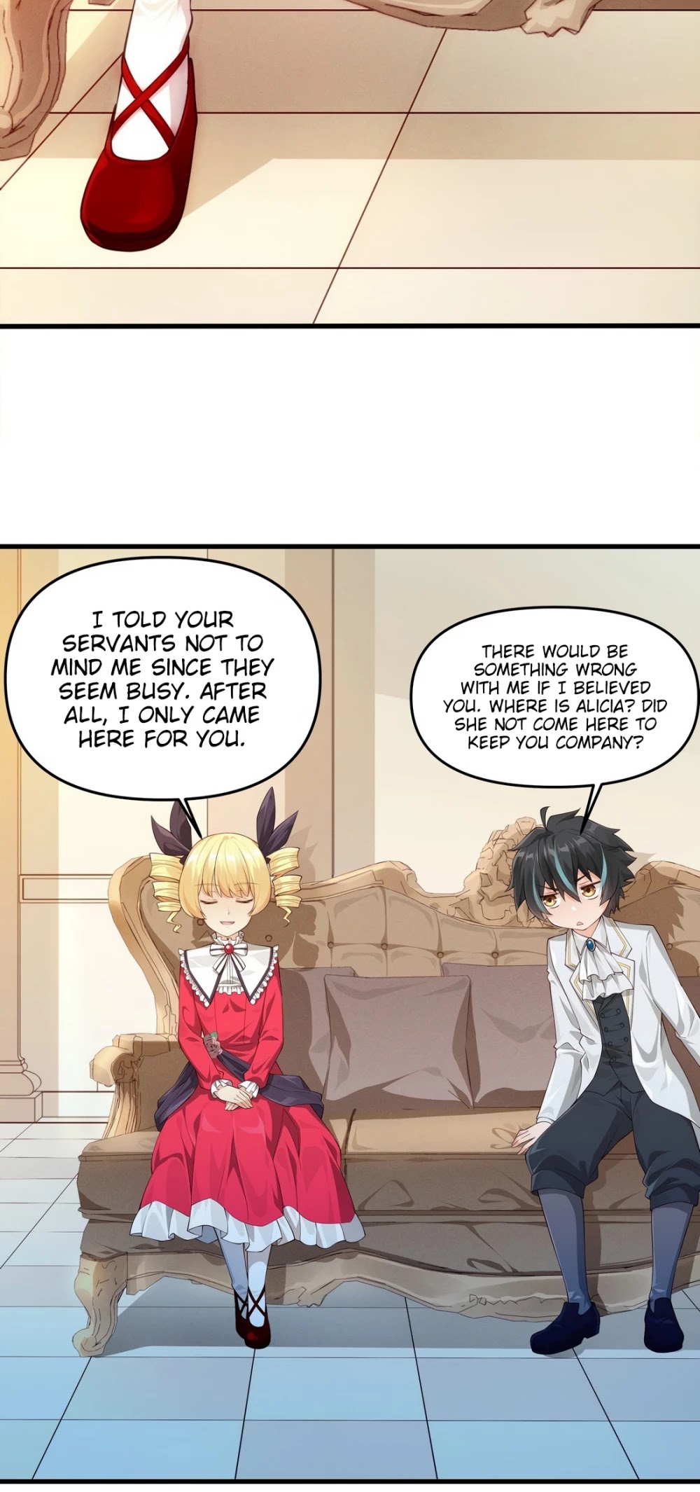 Little Tyrant Doesn't Want to Meet with a Bad End Chapter 11 page 25 - Chapter 11: Bound by Blood
