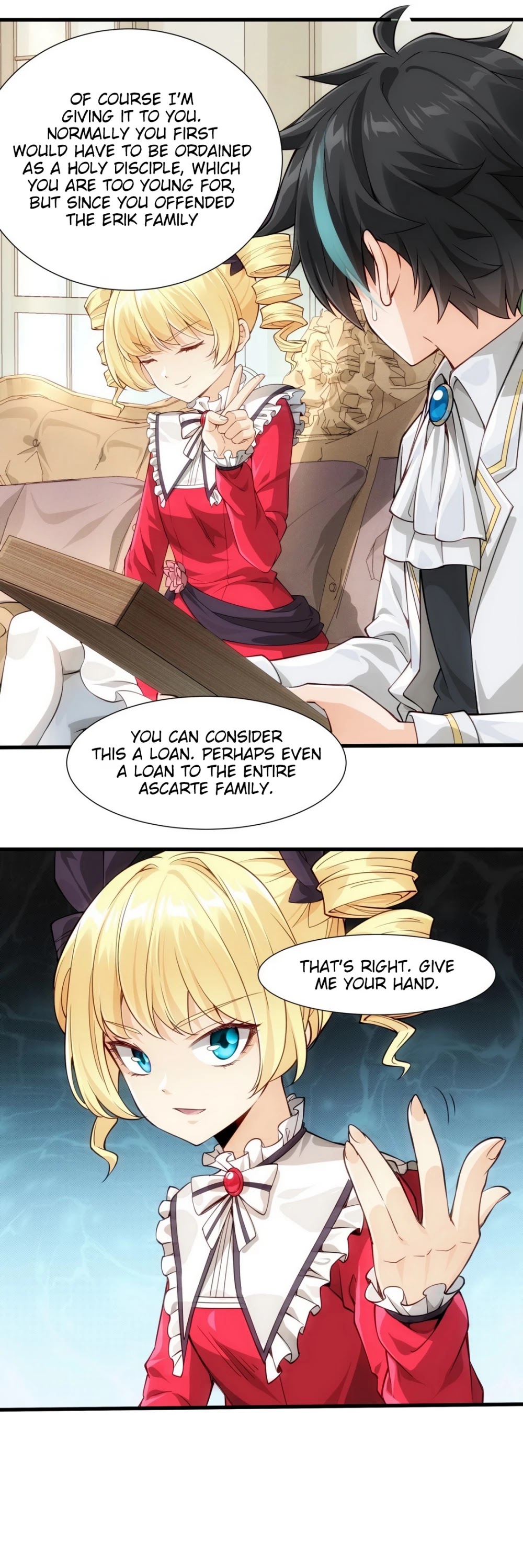 Little Tyrant Doesn't Want to Meet with a Bad End Chapter 11 page 30 - Chapter 11: Bound by Blood