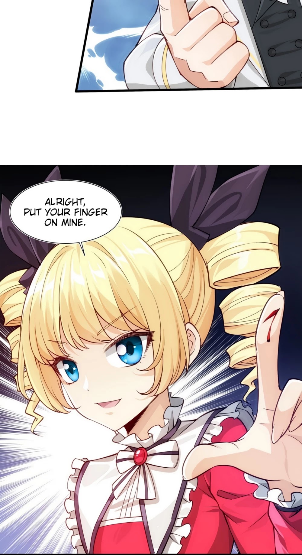 Little Tyrant Doesn't Want to Meet with a Bad End Chapter 11 page 35 - Chapter 11: Bound by Blood