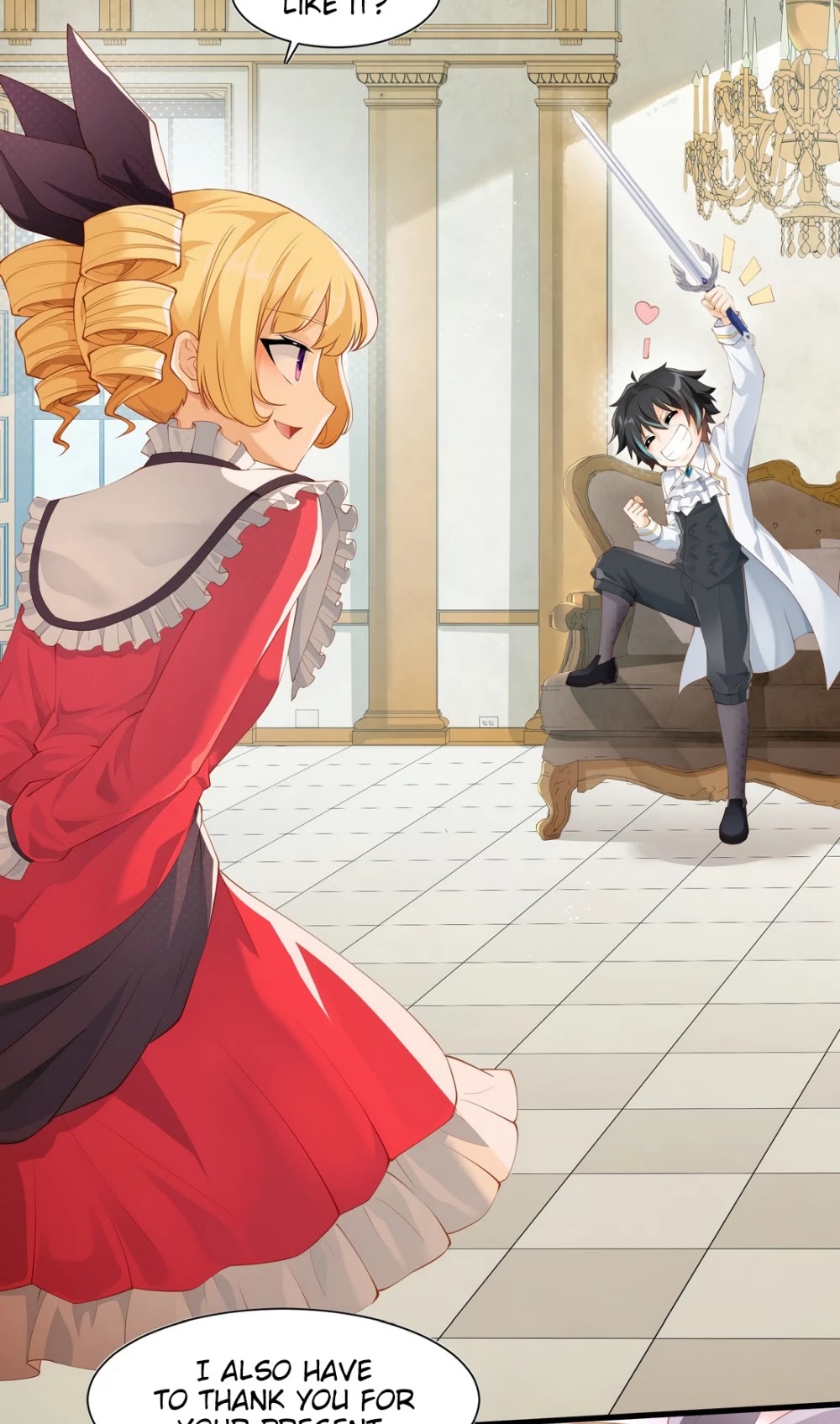 Little Tyrant Doesn't Want to Meet with a Bad End Chapter 12 page 9 - Chapter 12: Damn Proc Rate