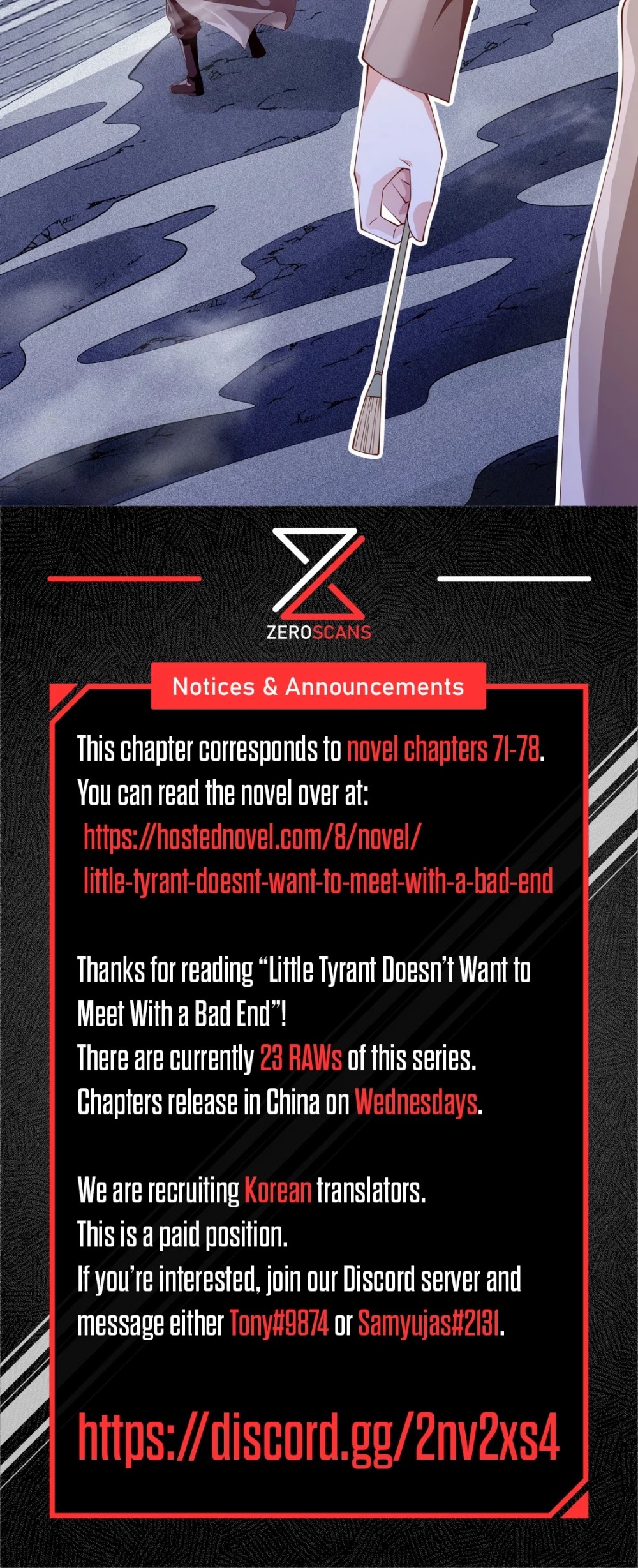 Little Tyrant Doesn't Want to Meet with a Bad End Chapter 16 page 28 - Chapter 16: Bloodline Awakening Rate
