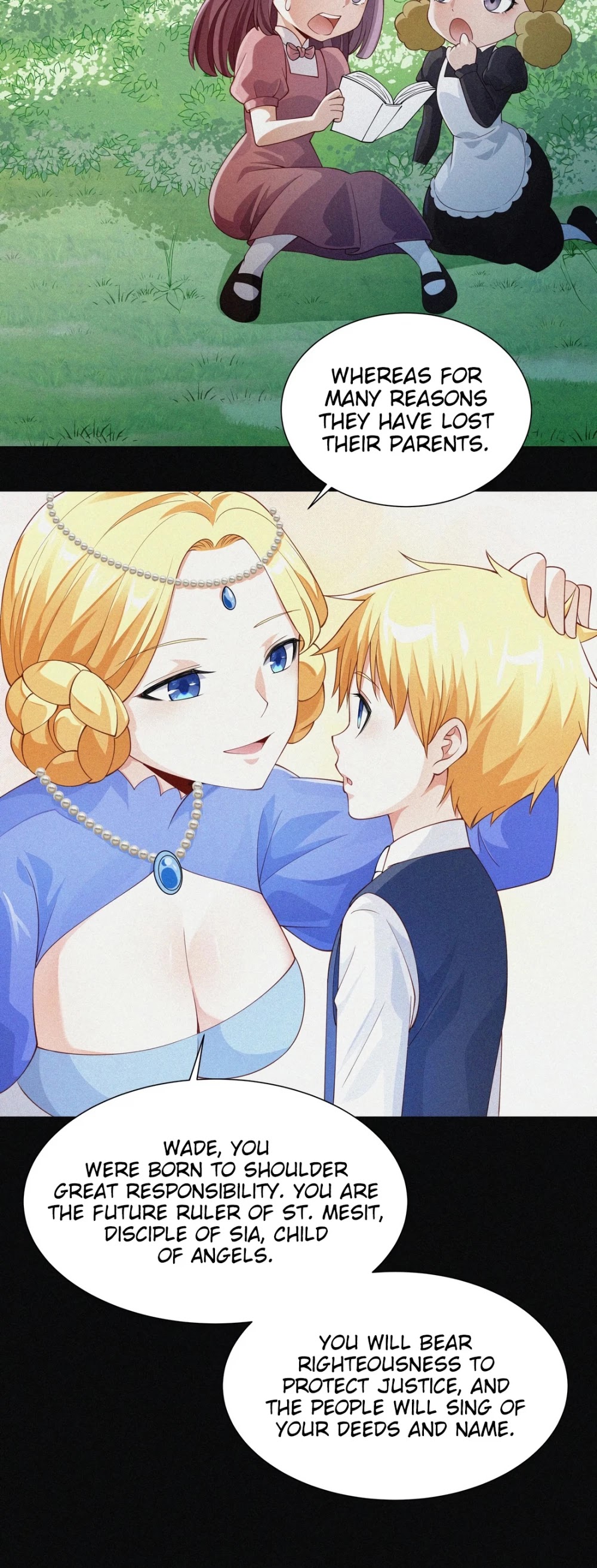 Little Tyrant Doesn't Want to Meet with a Bad End Chapter 18 page 14 - Chapter 18: Black Magic?