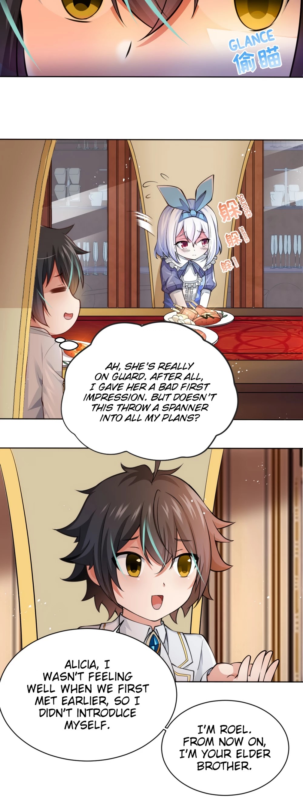 Little Tyrant Doesn't Want to Meet with a Bad End Chapter 2 page 4 - Chapter 2: Something Extraordinary