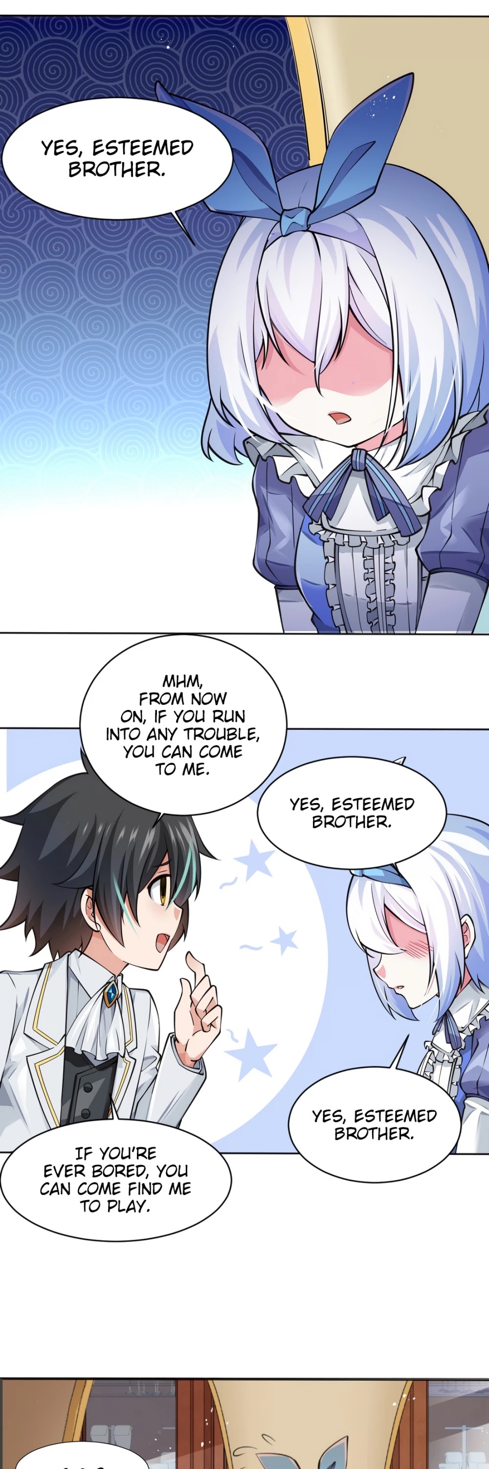 Little Tyrant Doesn't Want to Meet with a Bad End Chapter 2 page 5 - Chapter 2: Something Extraordinary