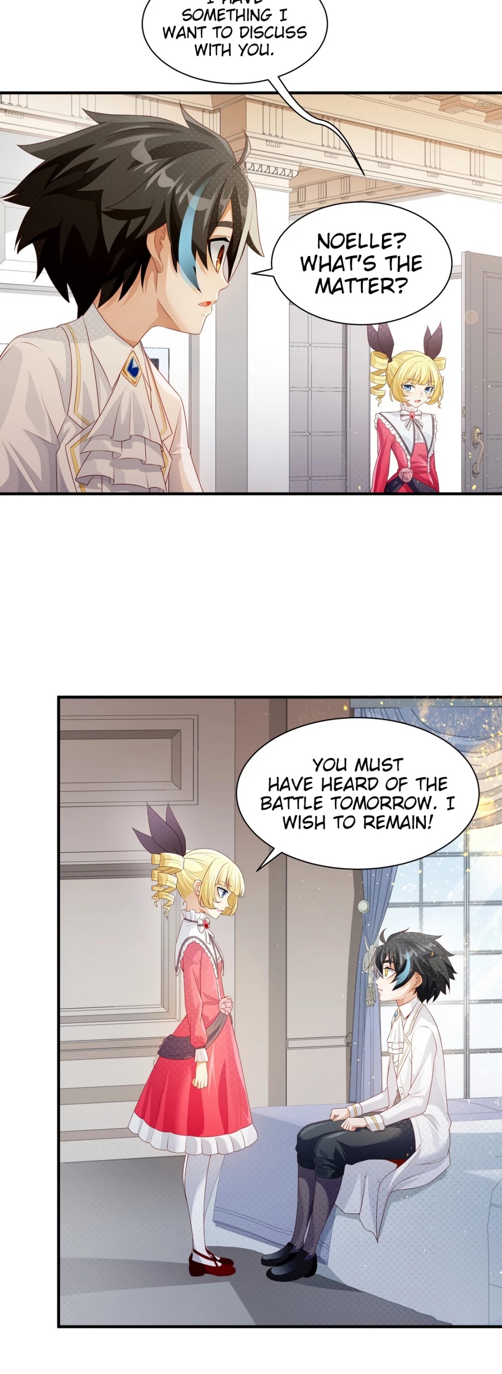 Little Tyrant Doesn't Want to Meet with a Bad End Chapter 21 page 15 - Chapter 21: I Don't Want to Leave You