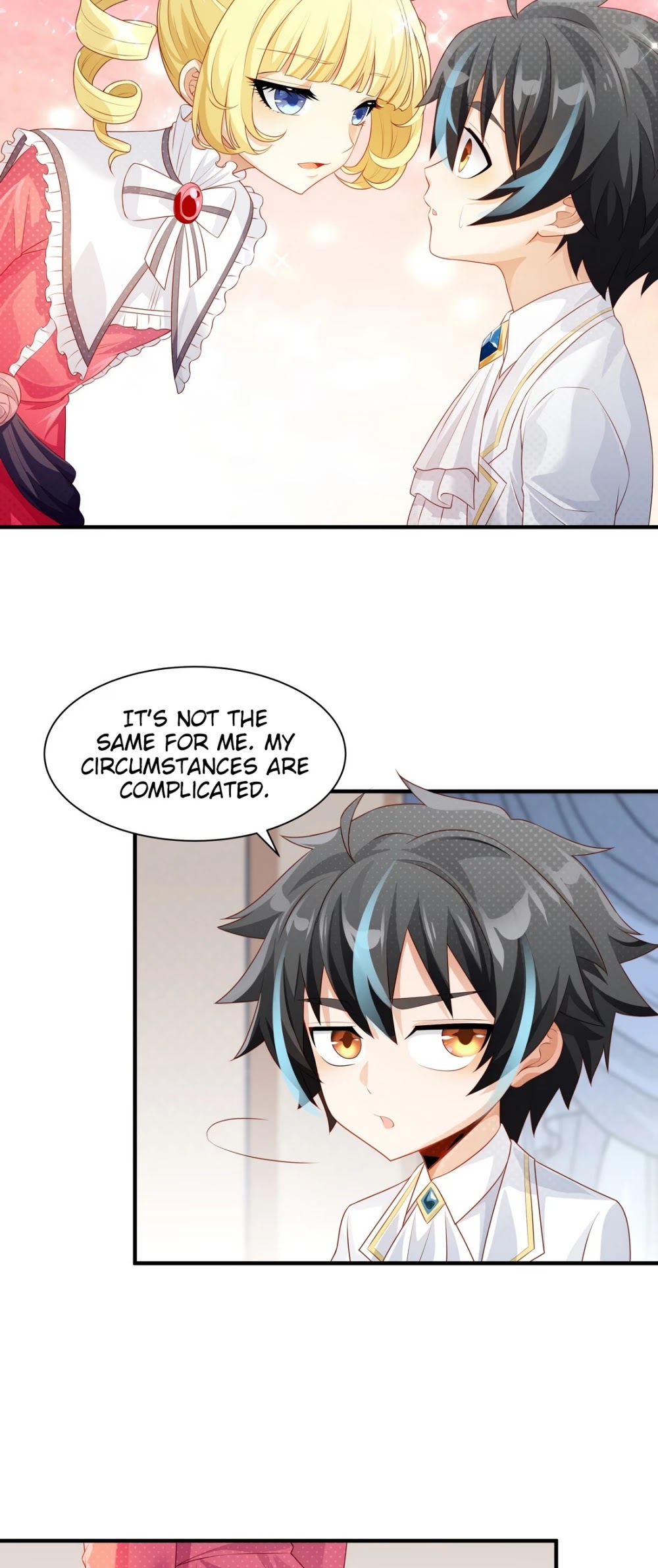 Little Tyrant Doesn't Want to Meet with a Bad End Chapter 21 page 17 - Chapter 21: I Don't Want to Leave You