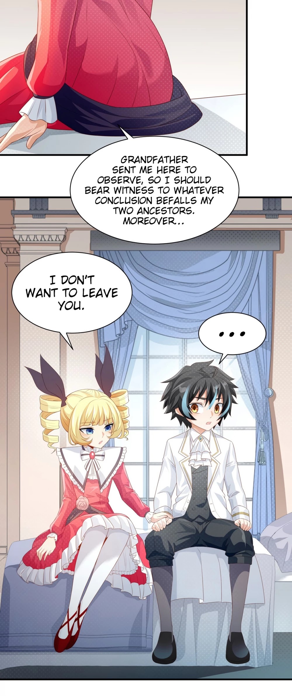 Little Tyrant Doesn't Want to Meet with a Bad End Chapter 21 page 18 - Chapter 21: I Don't Want to Leave You