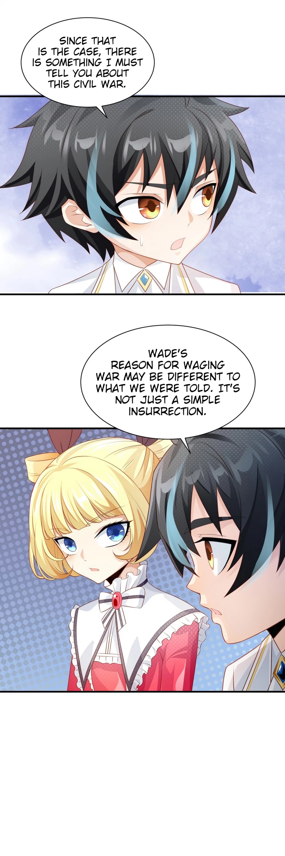Little Tyrant Doesn't Want to Meet with a Bad End Chapter 21 page 19 - Chapter 21: I Don't Want to Leave You