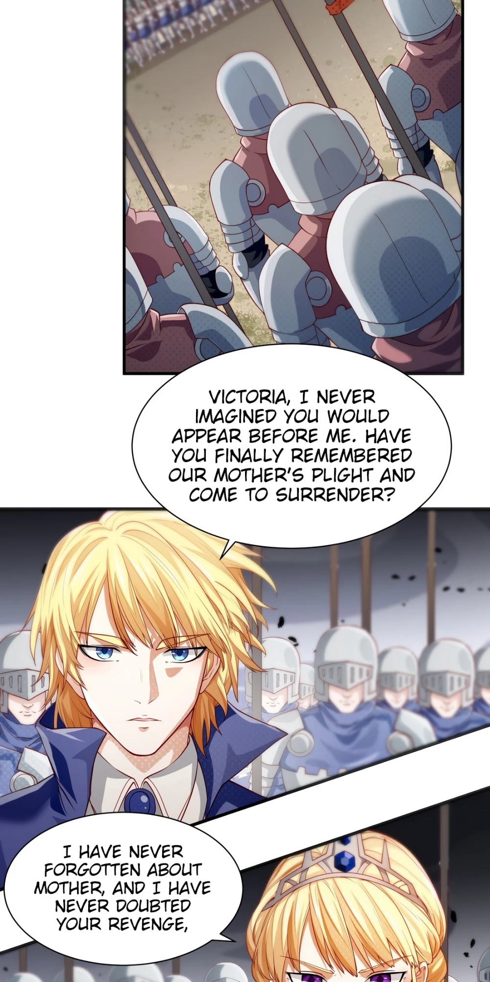Little Tyrant Doesn't Want to Meet with a Bad End Chapter 21 page 21 - Chapter 21: I Don't Want to Leave You