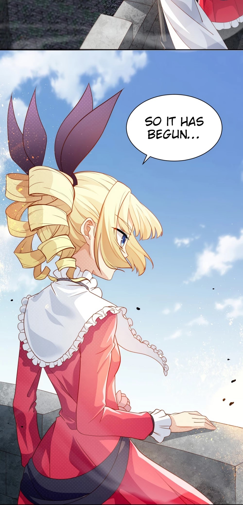 Little Tyrant Doesn't Want to Meet with a Bad End Chapter 21 page 27 - Chapter 21: I Don't Want to Leave You