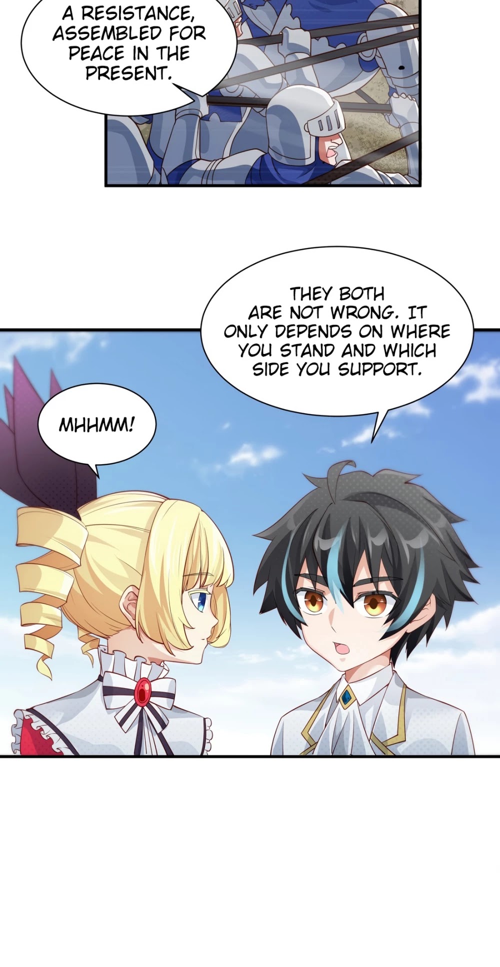 Little Tyrant Doesn't Want to Meet with a Bad End Chapter 21 page 29 - Chapter 21: I Don't Want to Leave You