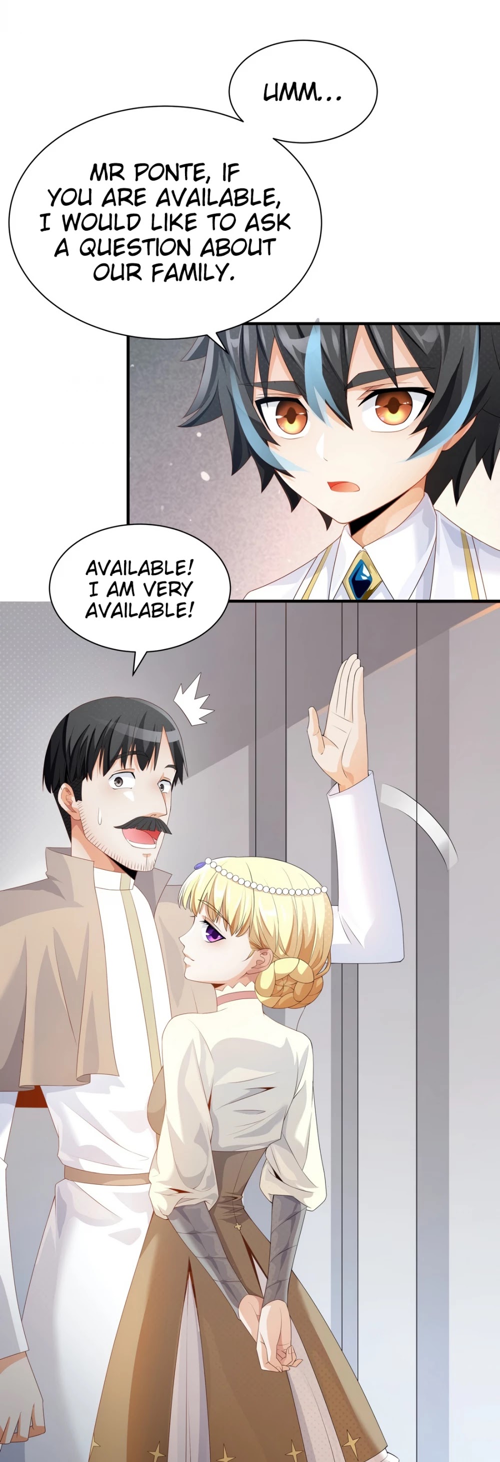 Little Tyrant Doesn't Want to Meet with a Bad End Chapter 21 page 3 - Chapter 21: I Don't Want to Leave You