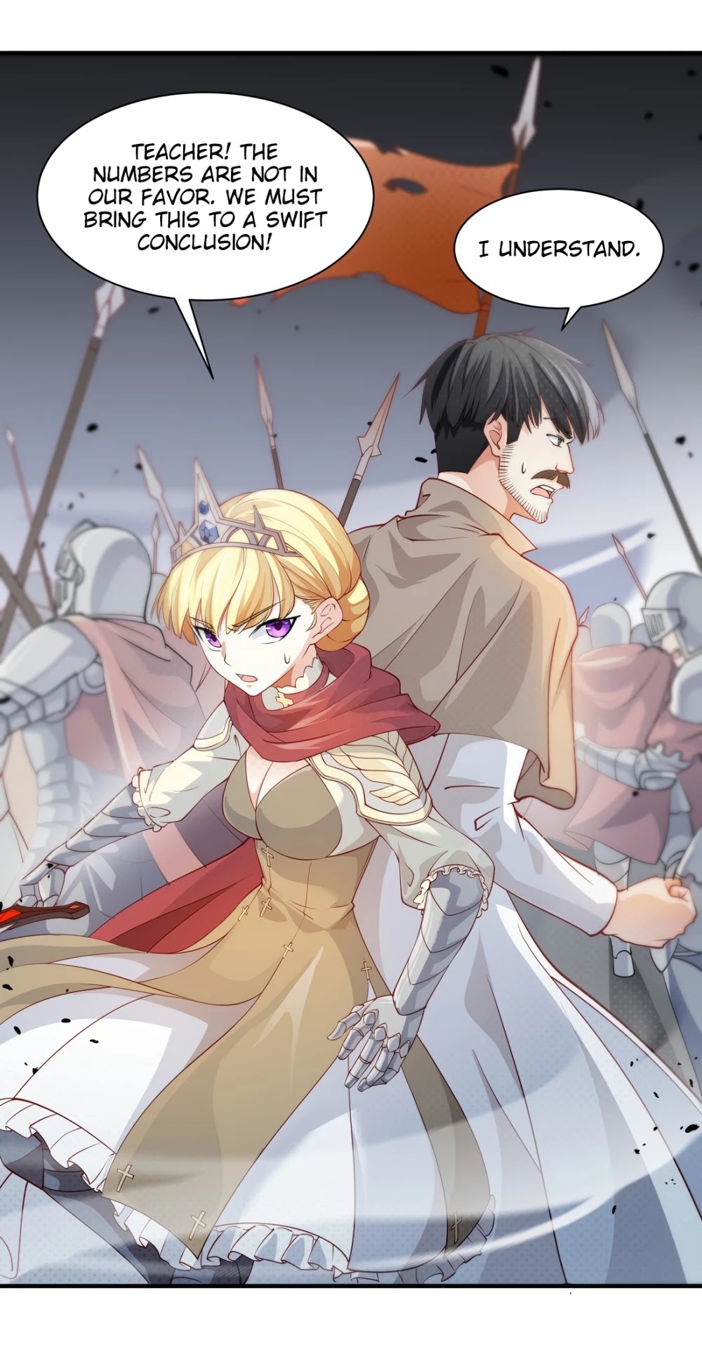 Little Tyrant Doesn't Want to Meet with a Bad End Chapter 21 page 30 - Chapter 21: I Don't Want to Leave You