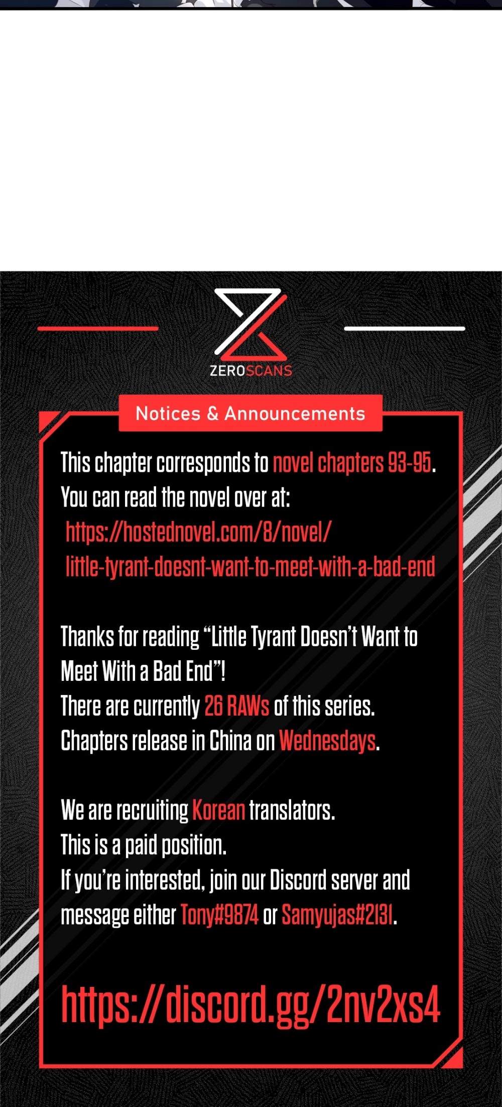 Little Tyrant Doesn't Want to Meet with a Bad End Chapter 23 page 47 - Chapter 23: Justice in One Punch!