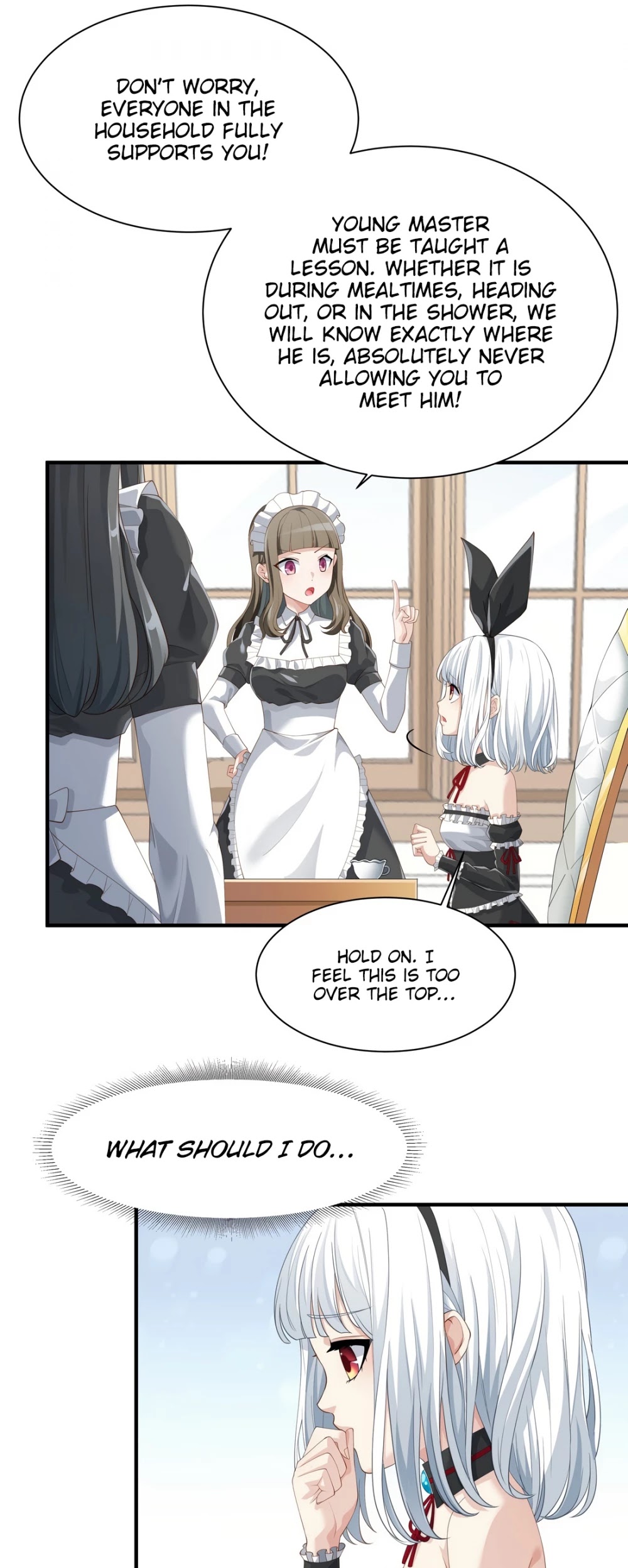 Little Tyrant Doesn't Want to Meet with a Bad End Chapter 25 page 30 - Chapter 25: I heard you were sick!