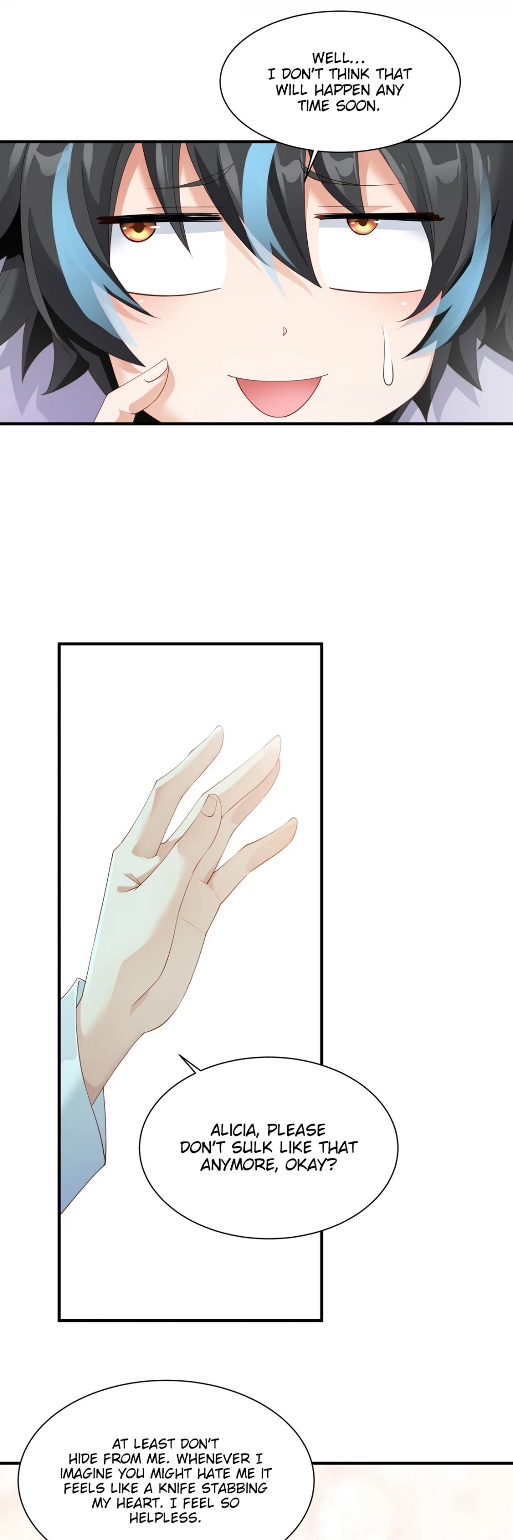 Little Tyrant Doesn't Want to Meet with a Bad End Chapter 25 page 44 - Chapter 25: I heard you were sick!