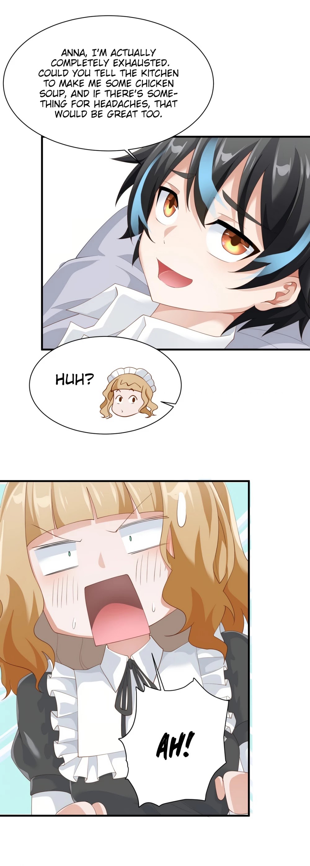 Little Tyrant Doesn't Want to Meet with a Bad End Chapter 25 page 48 - Chapter 25: I heard you were sick!