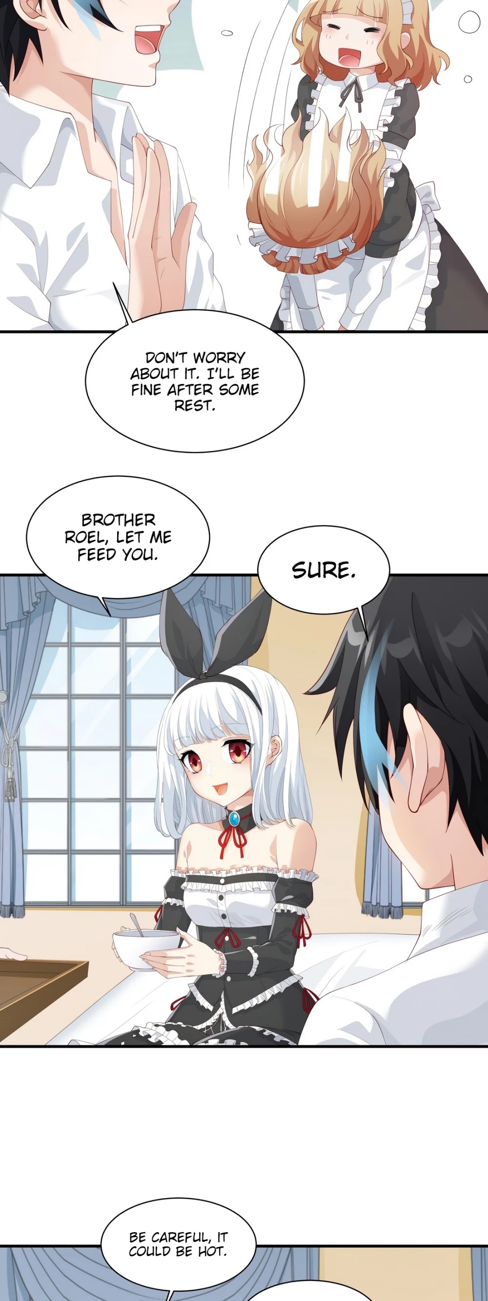 Little Tyrant Doesn't Want to Meet with a Bad End Chapter 25 page 50 - Chapter 25: I heard you were sick!