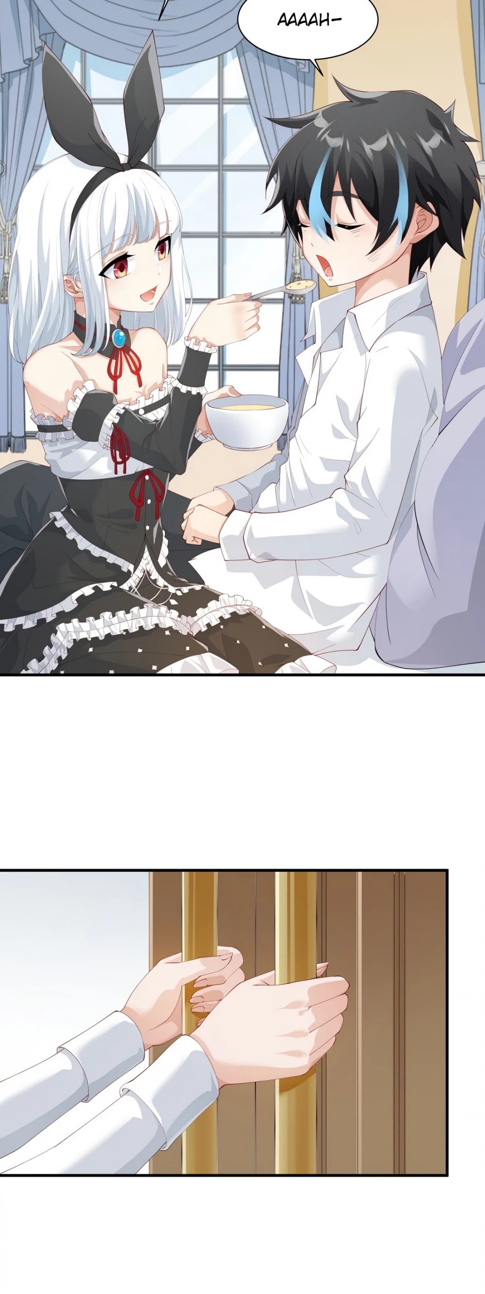 Little Tyrant Doesn't Want to Meet with a Bad End Chapter 25 page 51 - Chapter 25: I heard you were sick!
