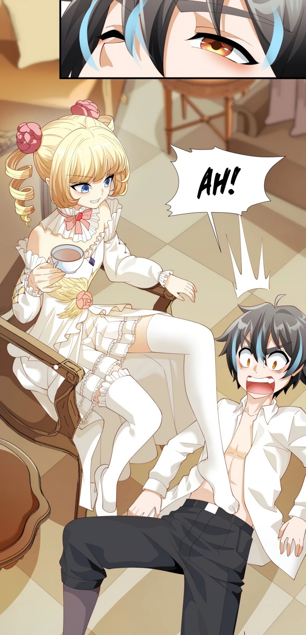 Little Tyrant Doesn't Want to Meet with a Bad End Chapter 27 page 28 - Chapter 27: Origin Level Enhancement