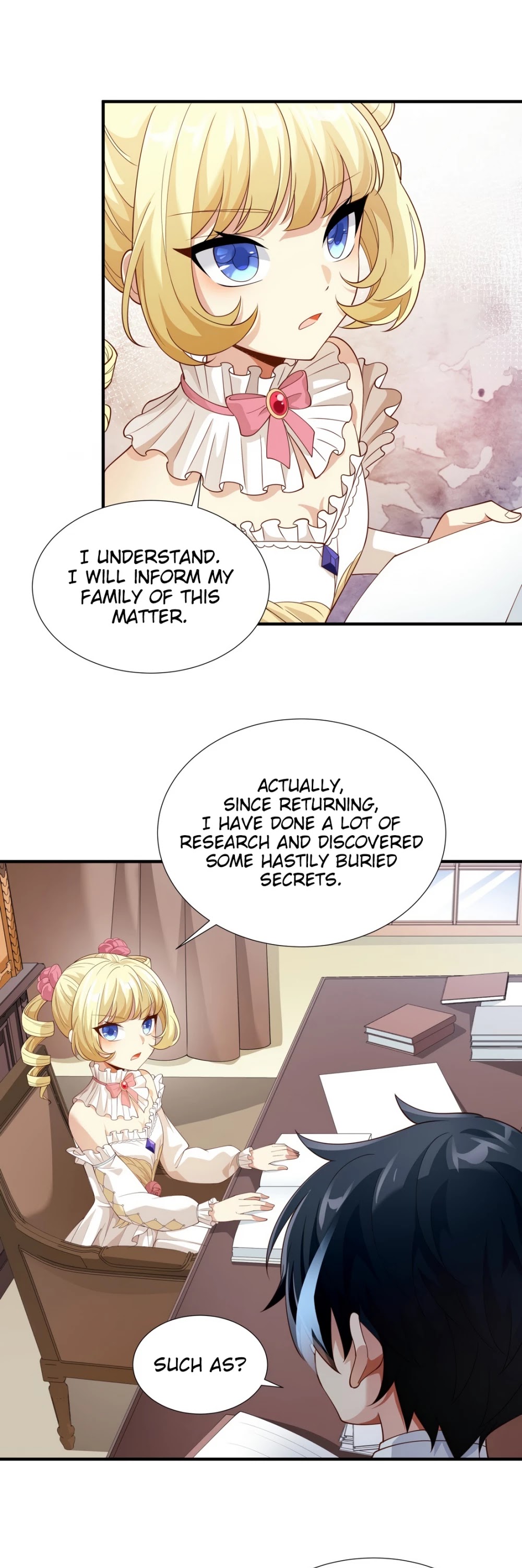Little Tyrant Doesn't Want to Meet with a Bad End Chapter 27 page 36 - Chapter 27: Origin Level Enhancement