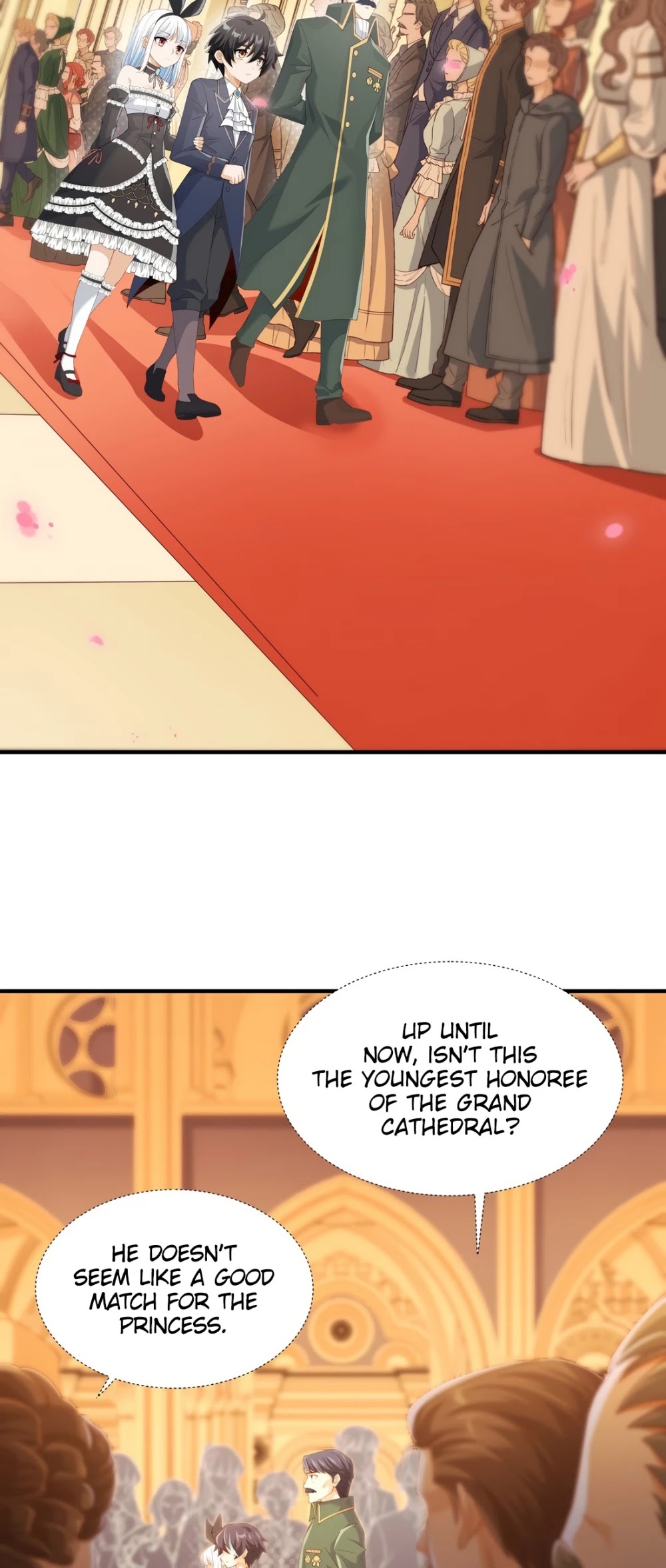 Little Tyrant Doesn't Want to Meet with a Bad End Chapter 28 page 16 - Chapter 28: During the Ceremony
