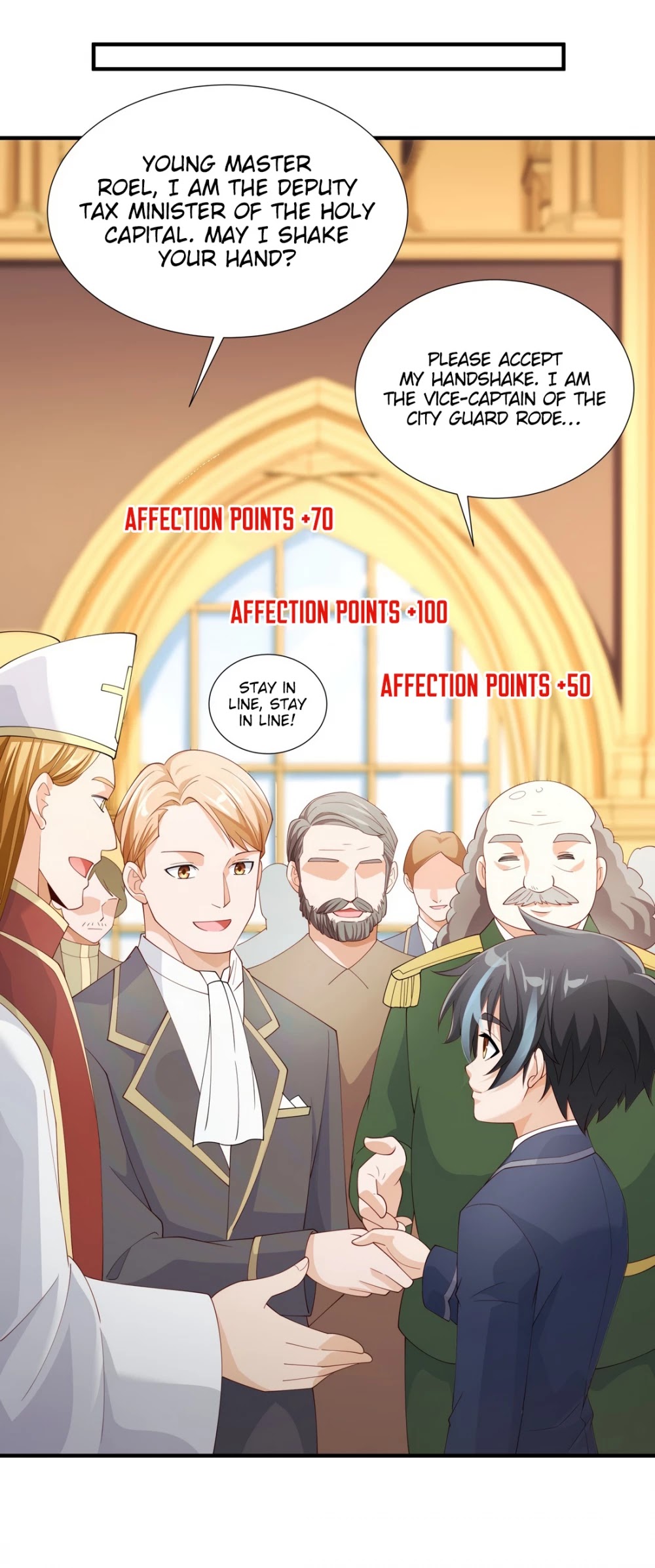 Little Tyrant Doesn't Want to Meet with a Bad End Chapter 28 page 34 - Chapter 28: During the Ceremony