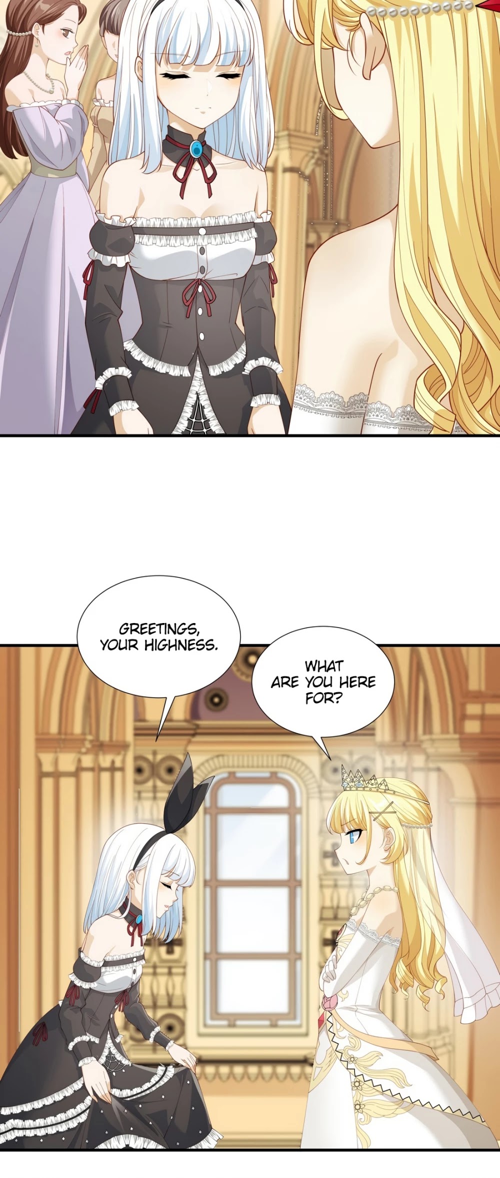 Little Tyrant Doesn't Want to Meet with a Bad End Chapter 28 page 37 - Chapter 28: During the Ceremony