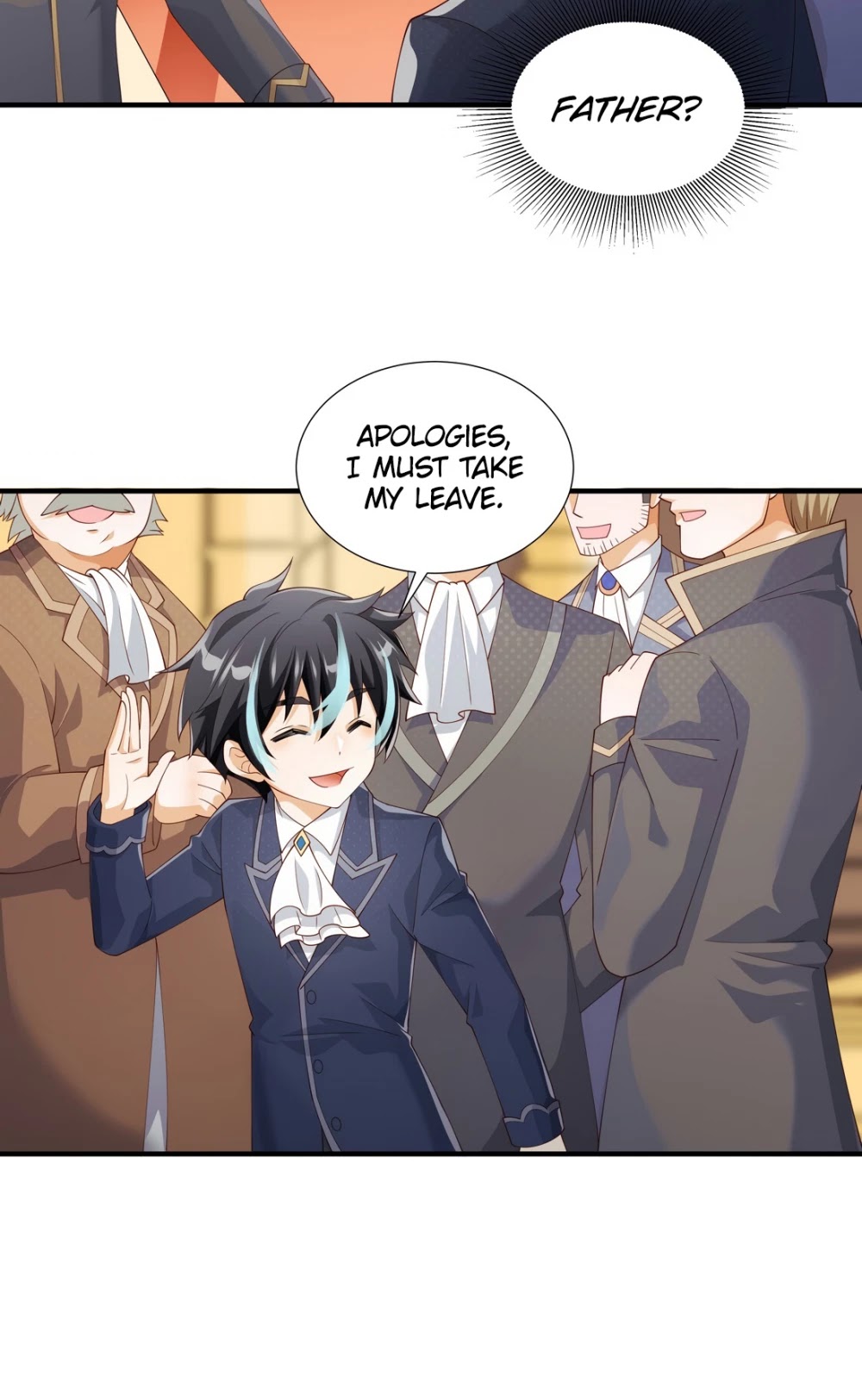 Little Tyrant Doesn't Want to Meet with a Bad End Chapter 28 page 43 - Chapter 28: During the Ceremony