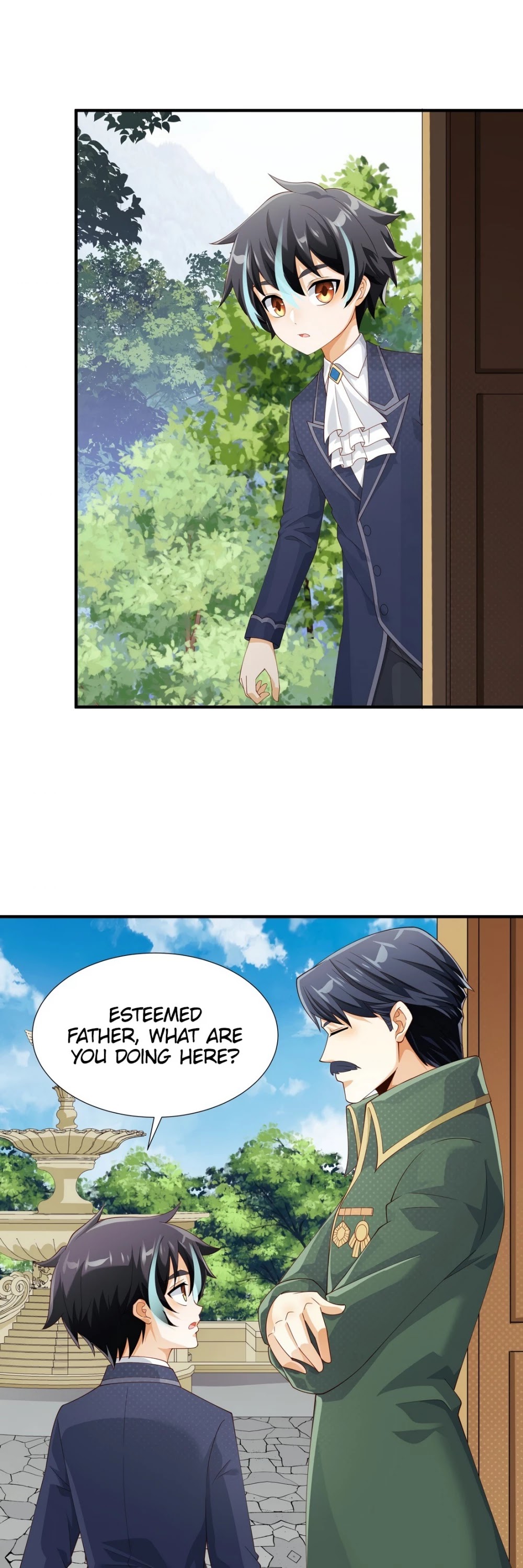 Little Tyrant Doesn't Want to Meet with a Bad End Chapter 28 page 44 - Chapter 28: During the Ceremony