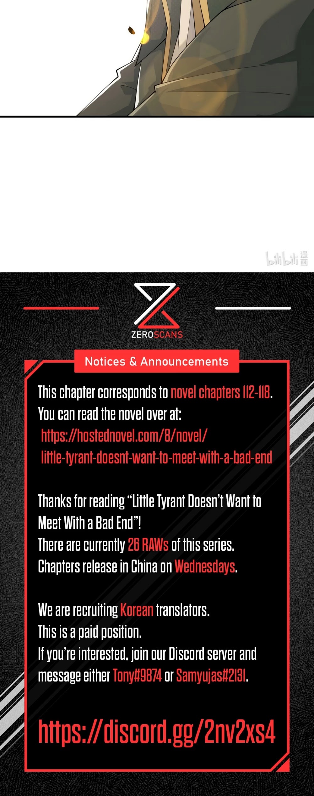 Little Tyrant Doesn't Want to Meet with a Bad End Chapter 28 page 46 - Chapter 28: During the Ceremony