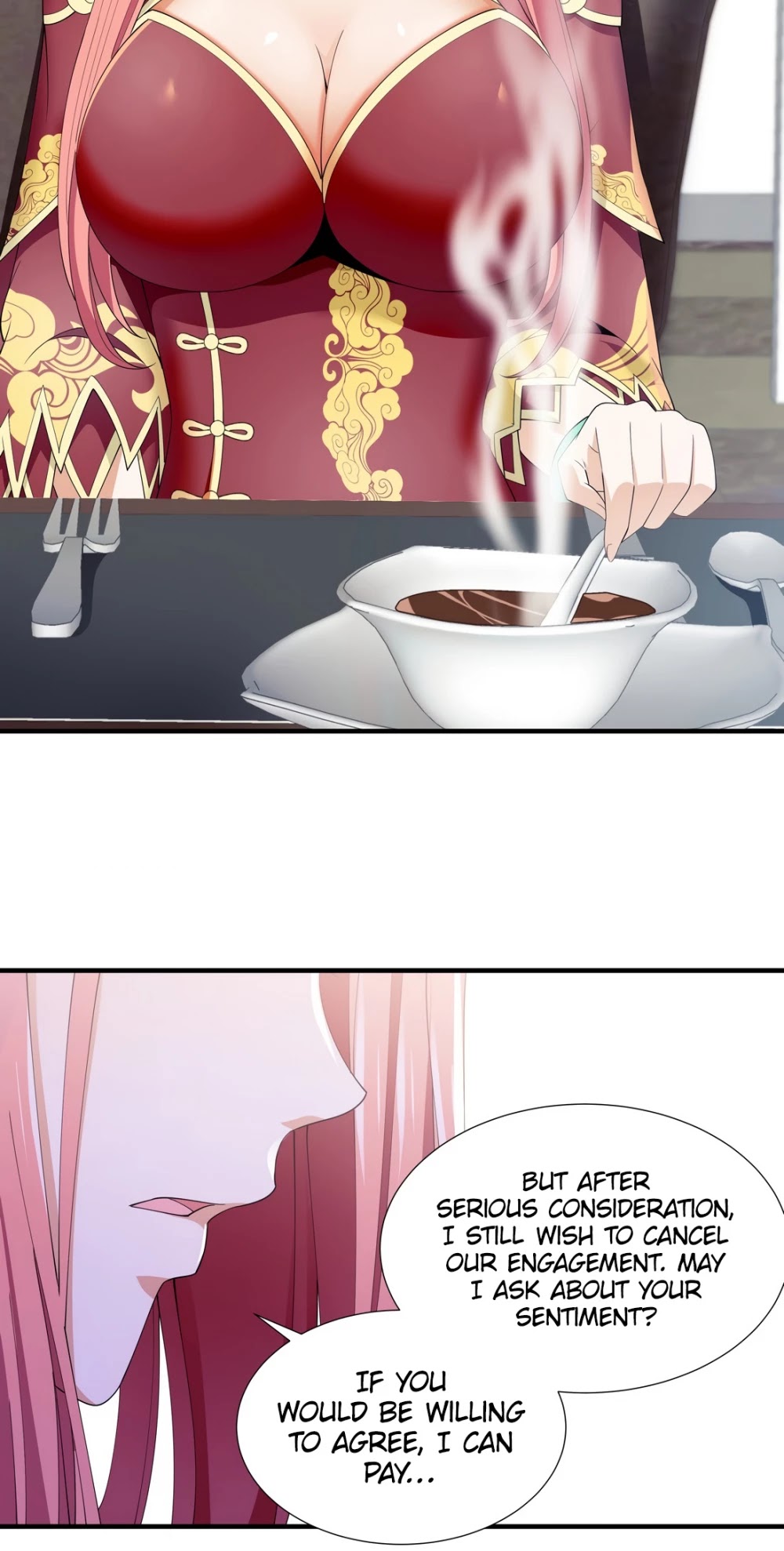Little Tyrant Doesn't Want to Meet with a Bad End Chapter 32 page 18 - Chapter 32: She's Just Offering Too Much!