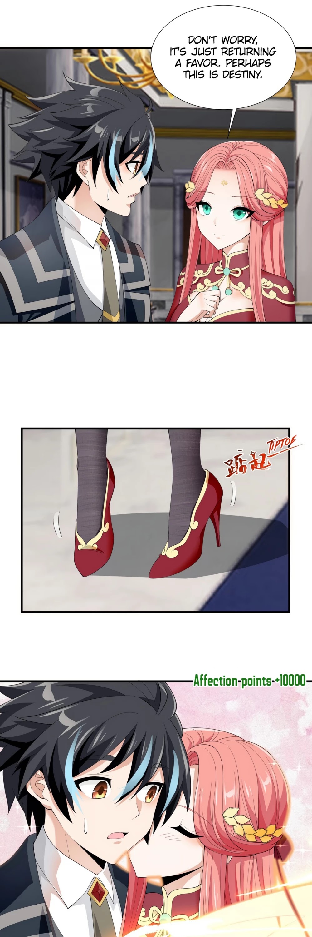 Little Tyrant Doesn't Want to Meet with a Bad End Chapter 34 page 29 - Chapter 34: Affection +10000