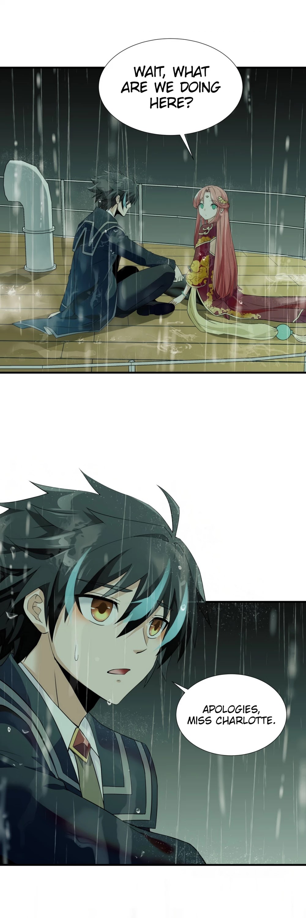 Little Tyrant Doesn't Want to Meet with a Bad End Chapter 35 page 22 - Chapter 35: Leave Your Back To Me!