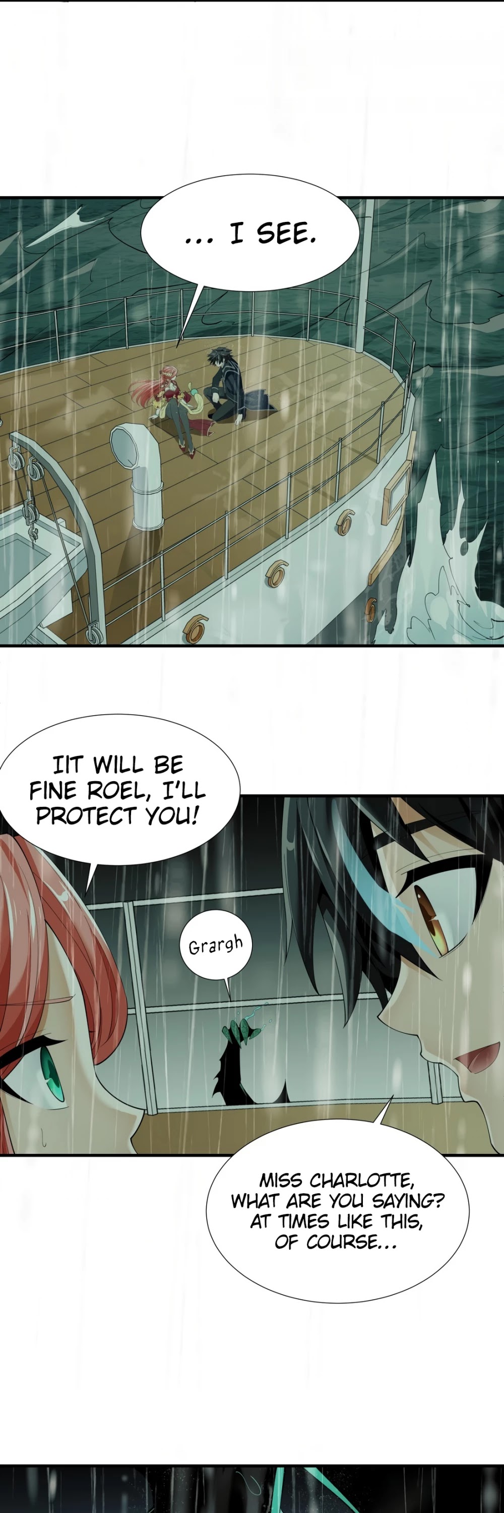 Little Tyrant Doesn't Want to Meet with a Bad End Chapter 35 page 25 - Chapter 35: Leave Your Back To Me!