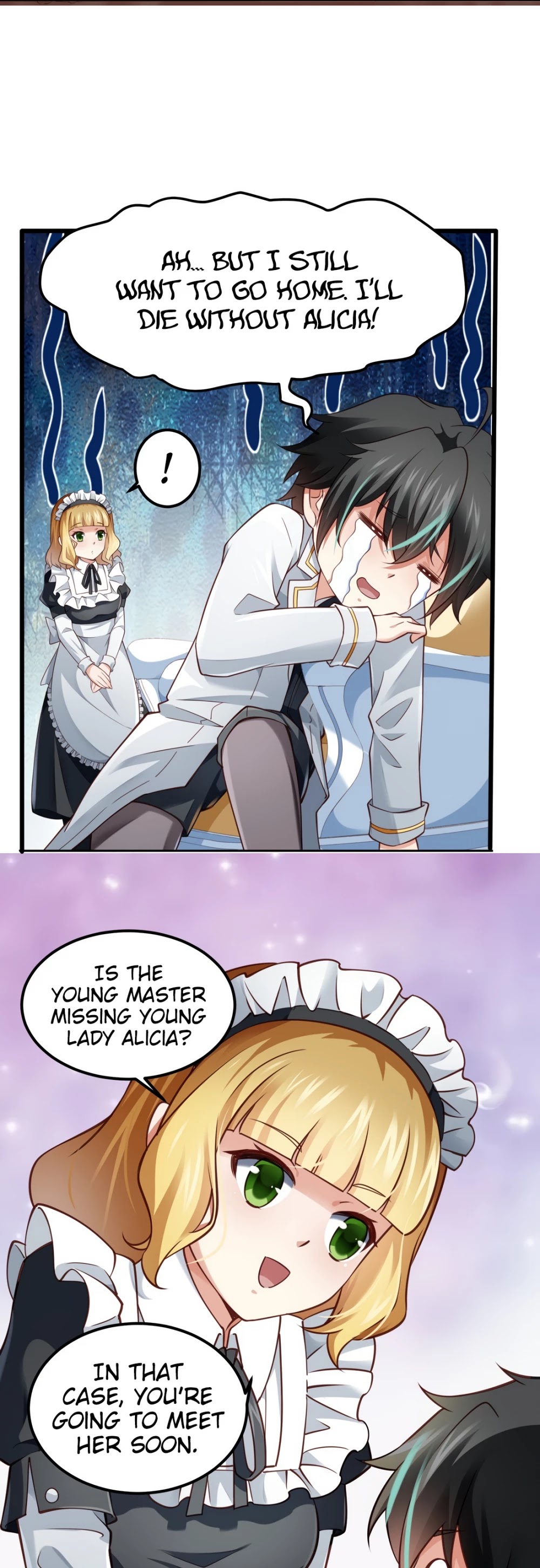 Little Tyrant Doesn't Want to Meet with a Bad End Chapter 4 page 6 - Chapter 4: Bloodthirsty Angel