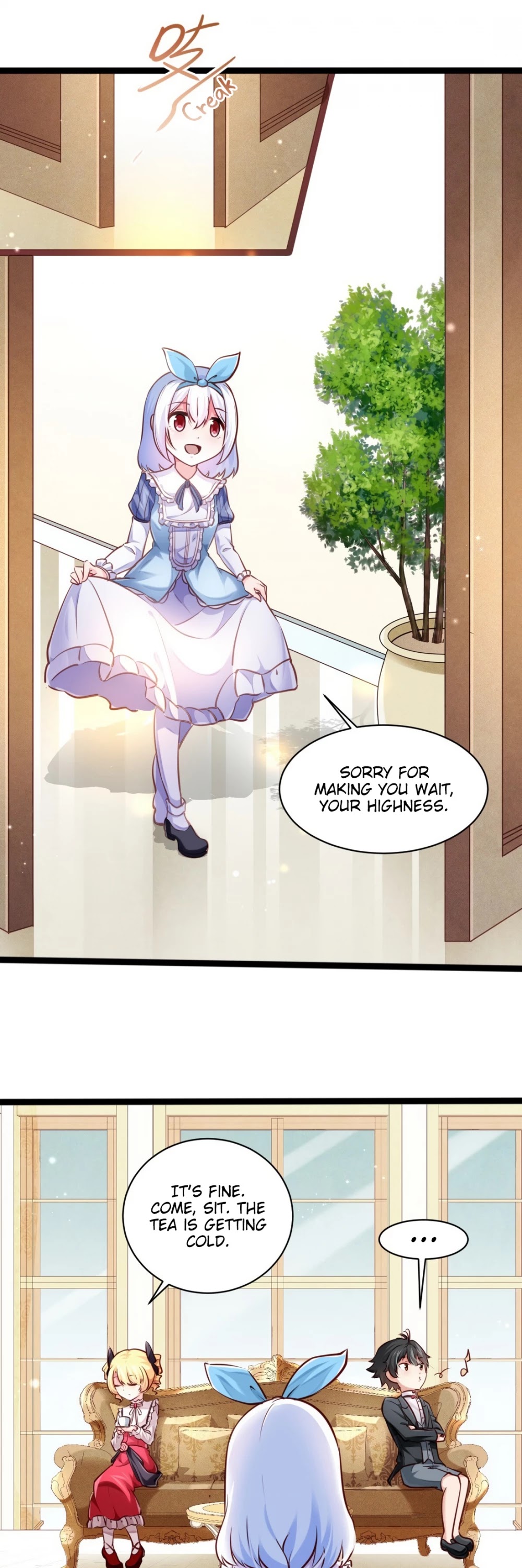 Little Tyrant Doesn't Want to Meet with a Bad End Chapter 5 page 12 - Chapter 5: Becoming Stronger