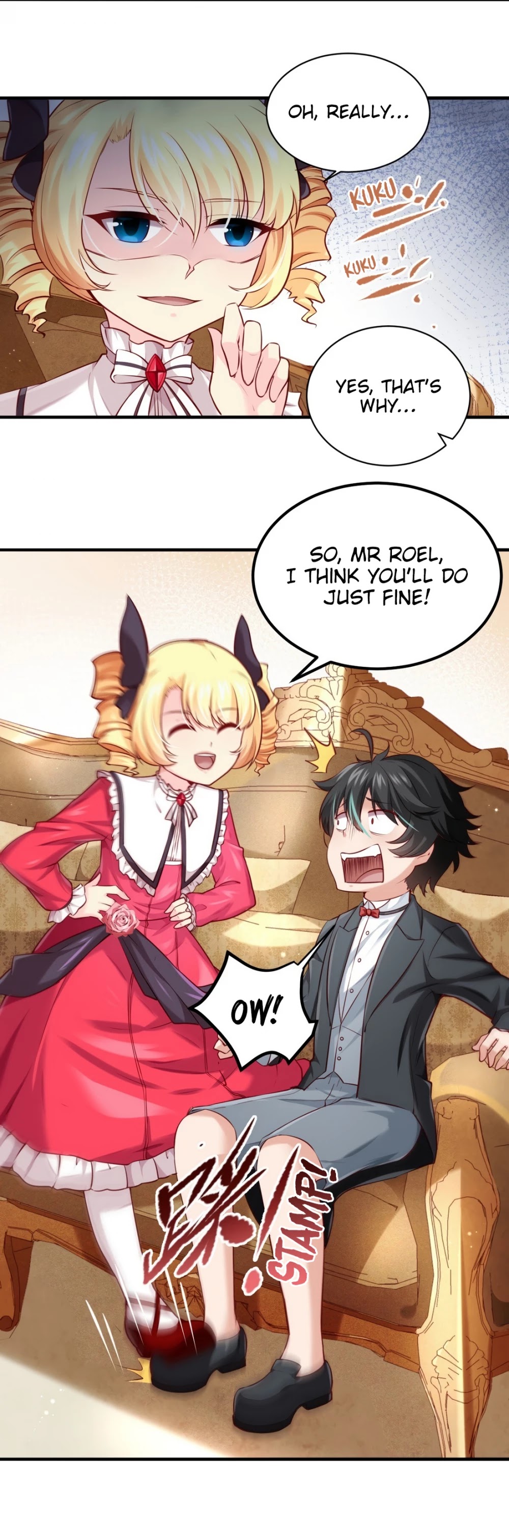 Little Tyrant Doesn't Want to Meet with a Bad End Chapter 5 page 9 - Chapter 5: Becoming Stronger