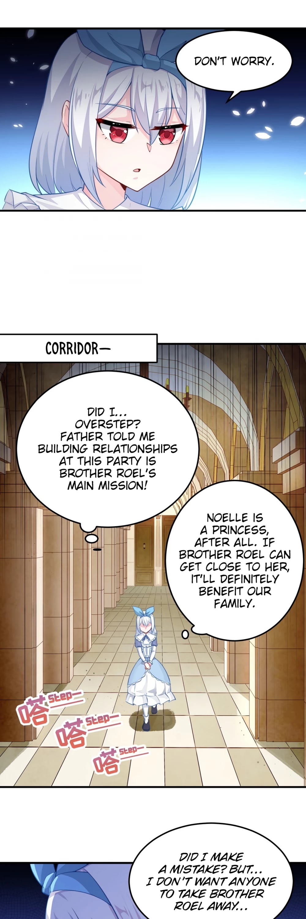 Little Tyrant Doesn't Want to Meet with a Bad End Chapter 8 page 10 - Chapter 8: I Got Careless. I Didn’t Dodge