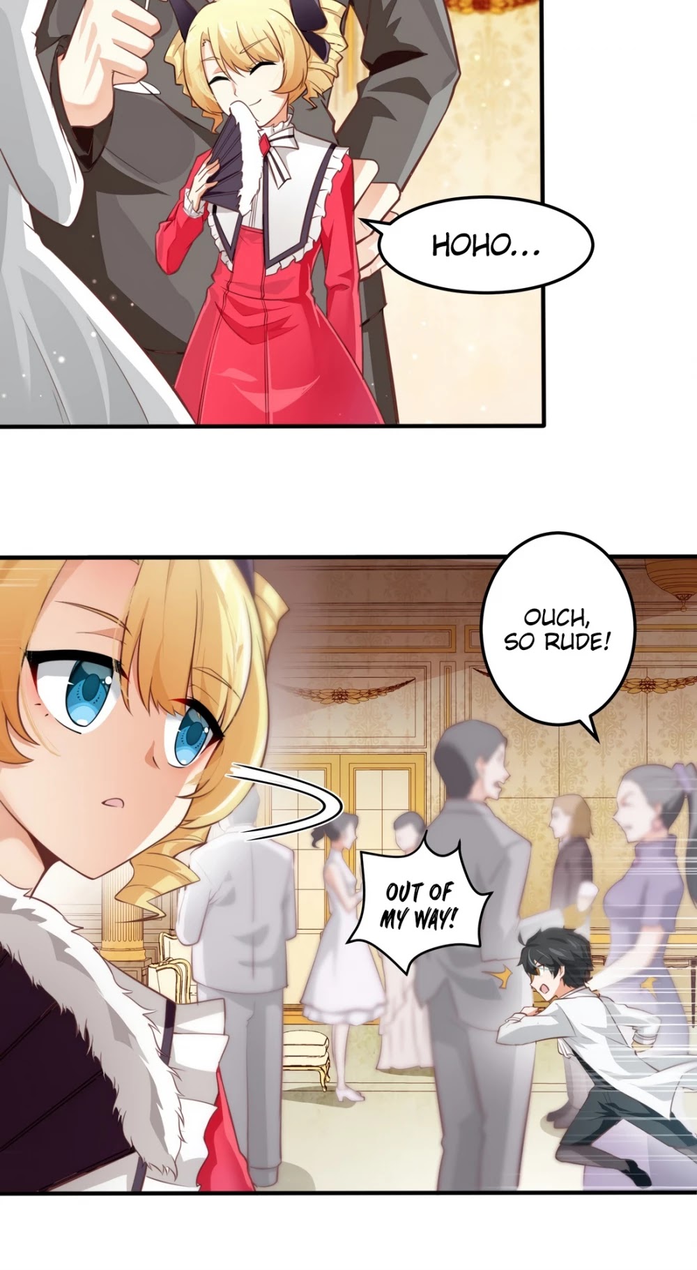Little Tyrant Doesn't Want to Meet with a Bad End Chapter 8 page 15 - Chapter 8: I Got Careless. I Didn’t Dodge