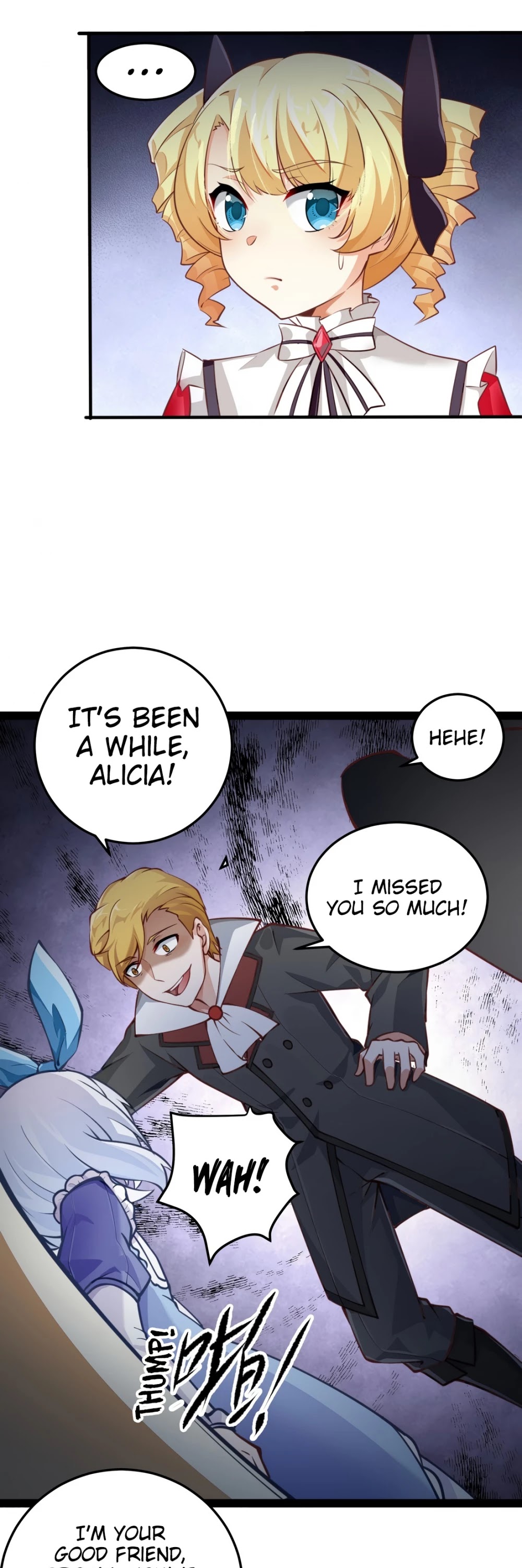 Little Tyrant Doesn't Want to Meet with a Bad End Chapter 8 page 16 - Chapter 8: I Got Careless. I Didn’t Dodge