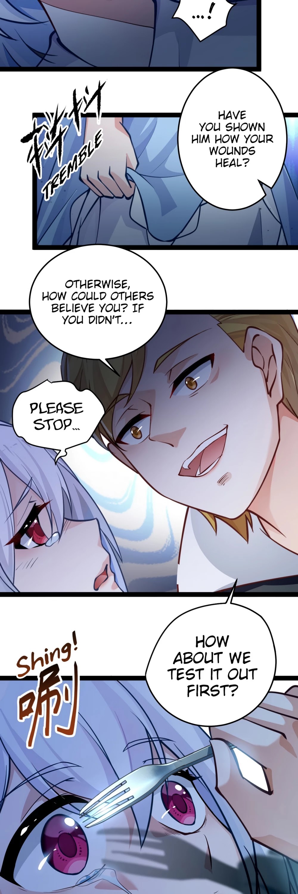 Little Tyrant Doesn't Want to Meet with a Bad End Chapter 8 page 19 - Chapter 8: I Got Careless. I Didn’t Dodge