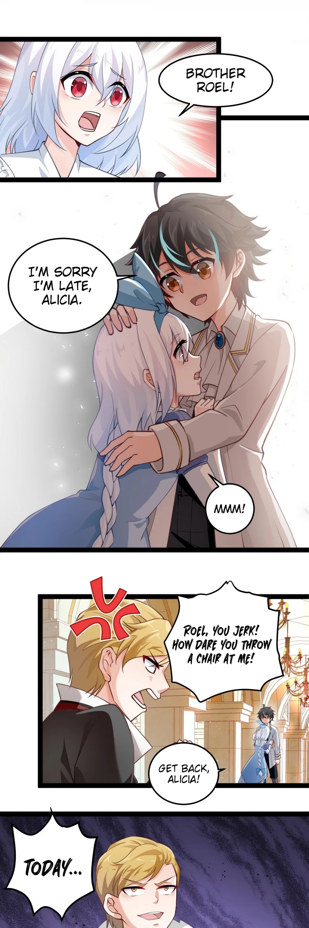 Little Tyrant Doesn't Want to Meet with a Bad End Chapter 8 page 23 - Chapter 8: I Got Careless. I Didn’t Dodge