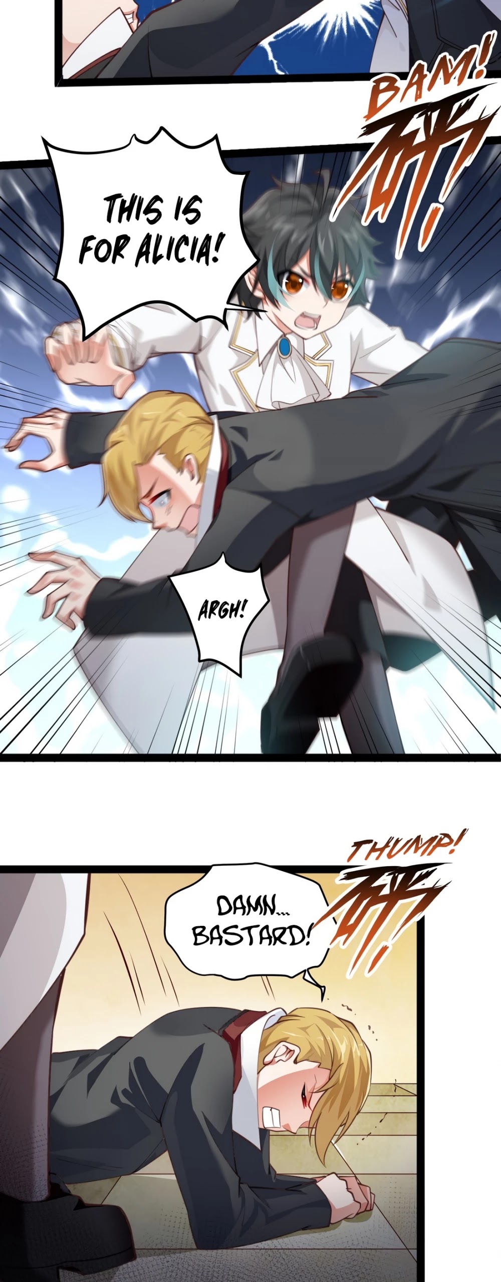 Little Tyrant Doesn't Want to Meet with a Bad End Chapter 8 page 27 - Chapter 8: I Got Careless. I Didn’t Dodge