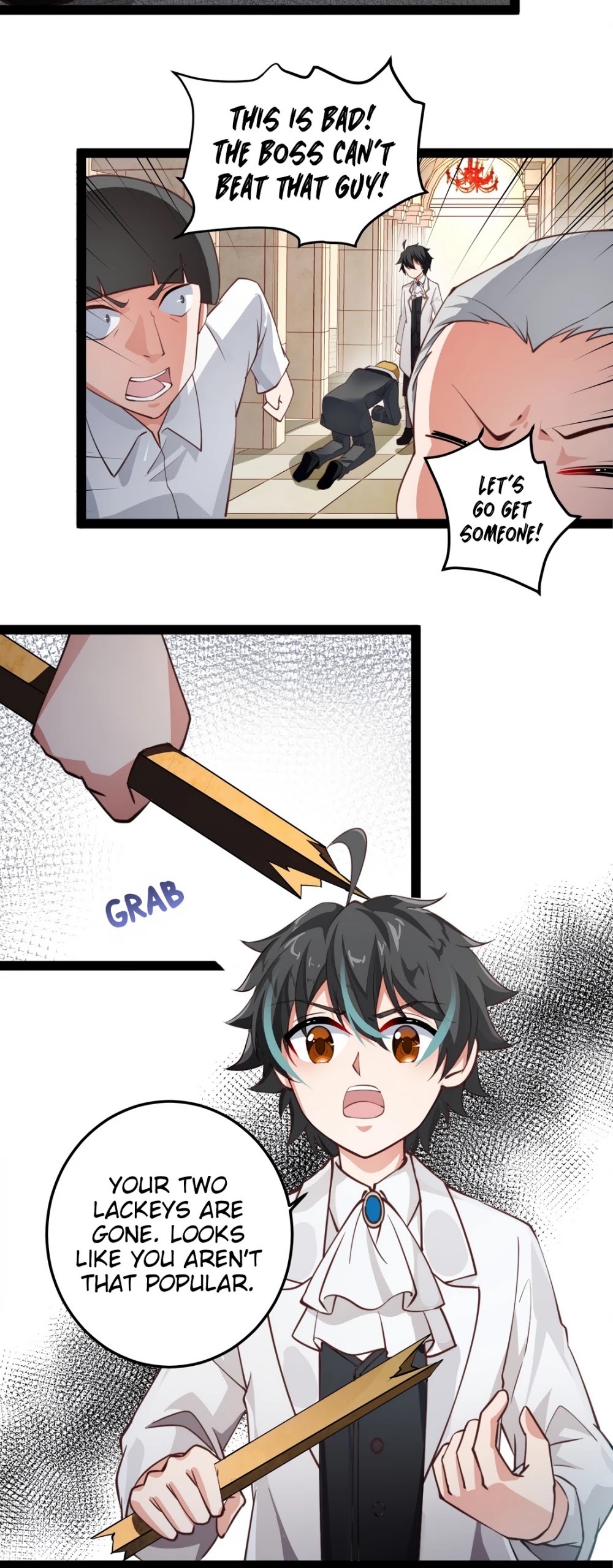 Little Tyrant Doesn't Want to Meet with a Bad End Chapter 8 page 28 - Chapter 8: I Got Careless. I Didn’t Dodge