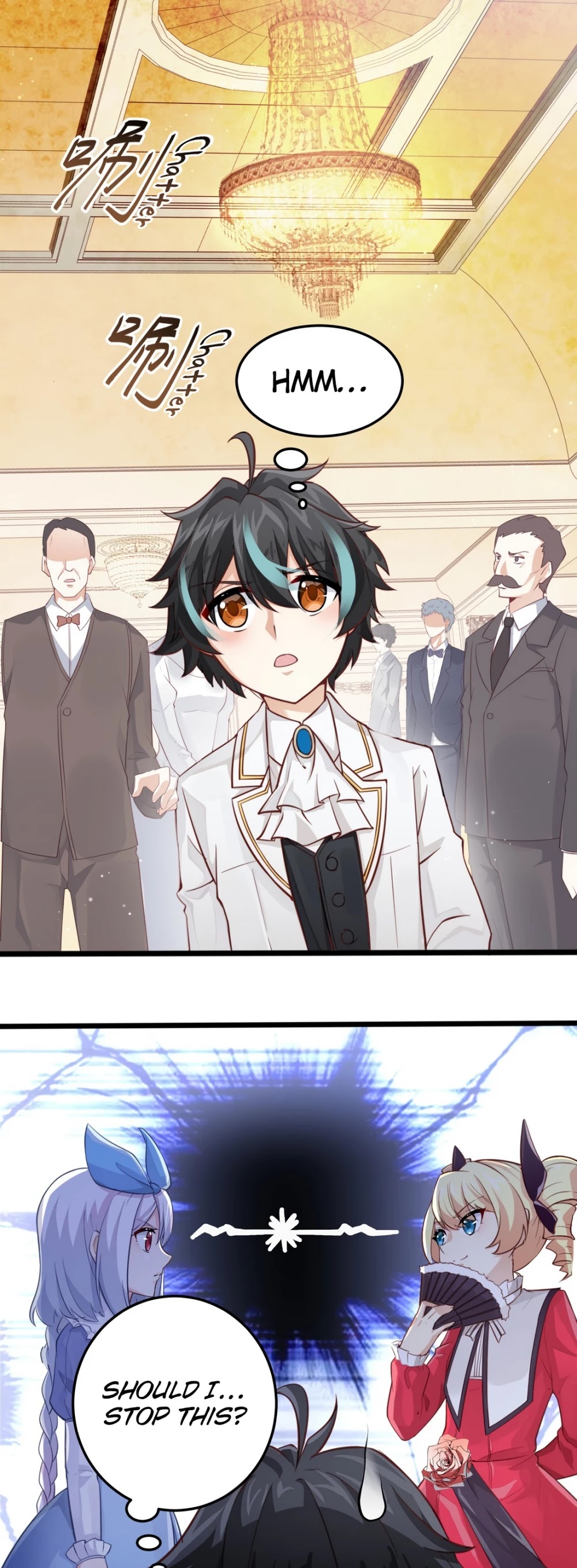 Little Tyrant Doesn't Want to Meet with a Bad End Chapter 8 page 3 - Chapter 8: I Got Careless. I Didn’t Dodge