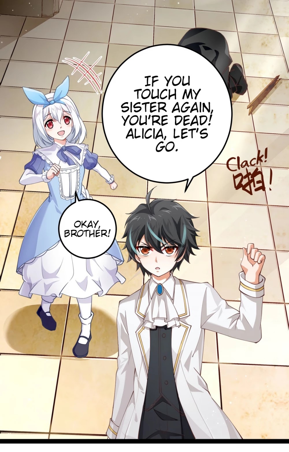Little Tyrant Doesn't Want to Meet with a Bad End Chapter 8 page 31 - Chapter 8: I Got Careless. I Didn’t Dodge
