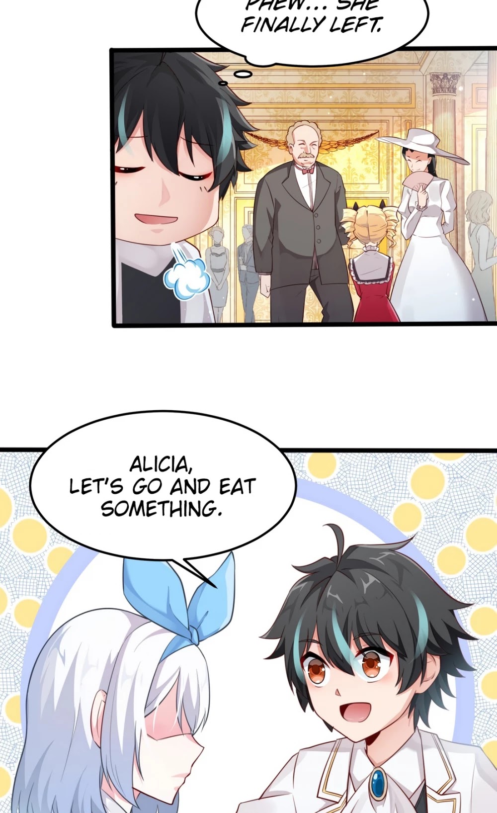 Little Tyrant Doesn't Want to Meet with a Bad End Chapter 8 page 8 - Chapter 8: I Got Careless. I Didn’t Dodge