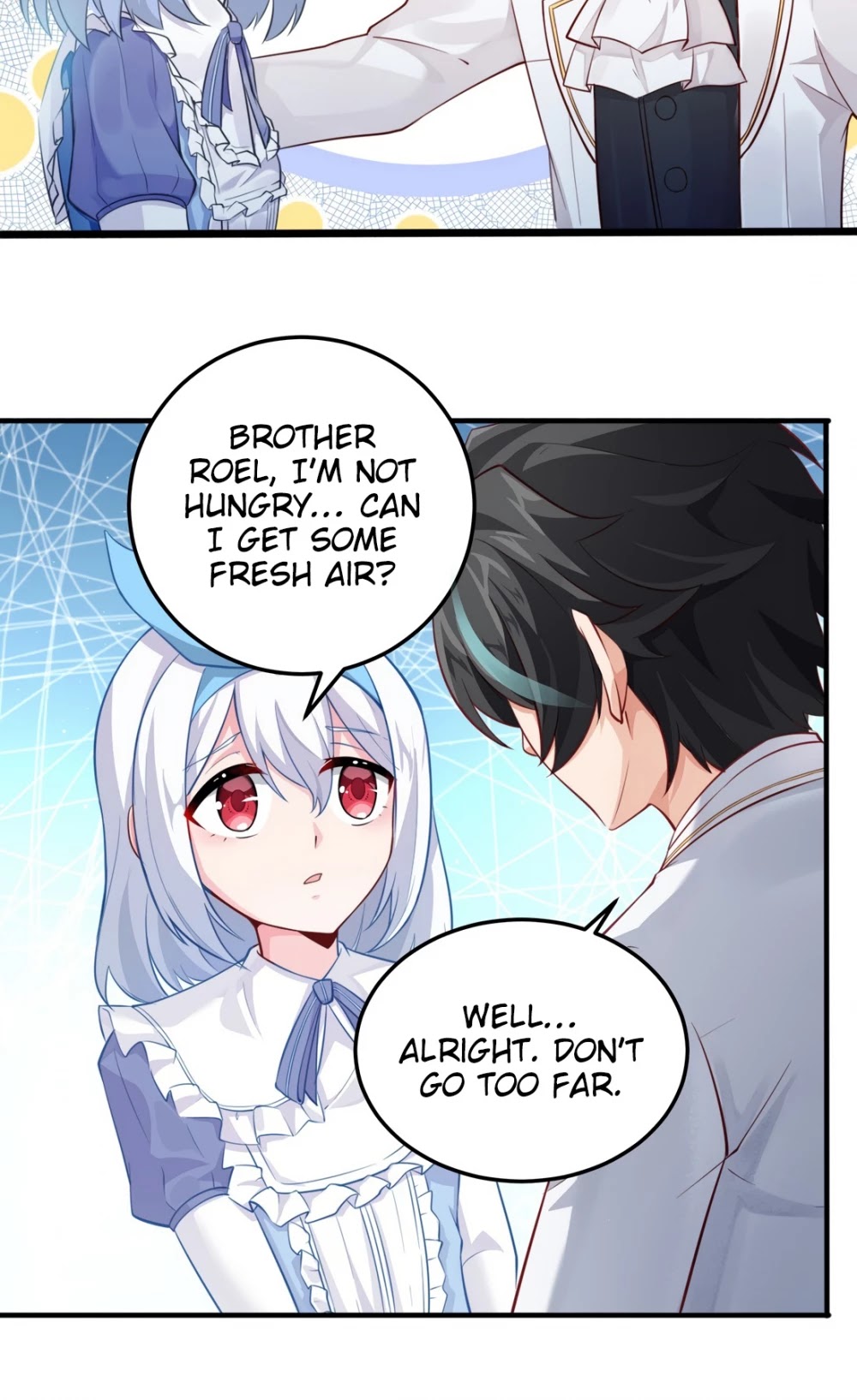 Little Tyrant Doesn't Want to Meet with a Bad End Chapter 8 page 9 - Chapter 8: I Got Careless. I Didn’t Dodge