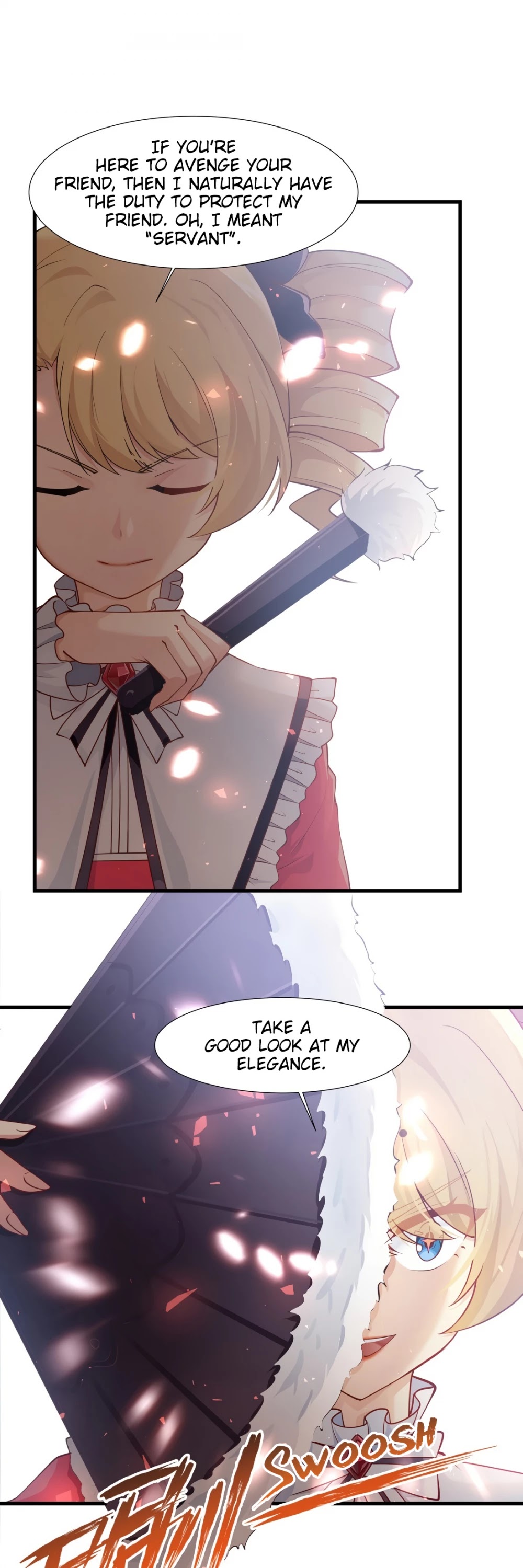 Little Tyrant Doesn't Want to Meet with a Bad End Chapter 9 page 35 - Chapter 9: Origin Level Five